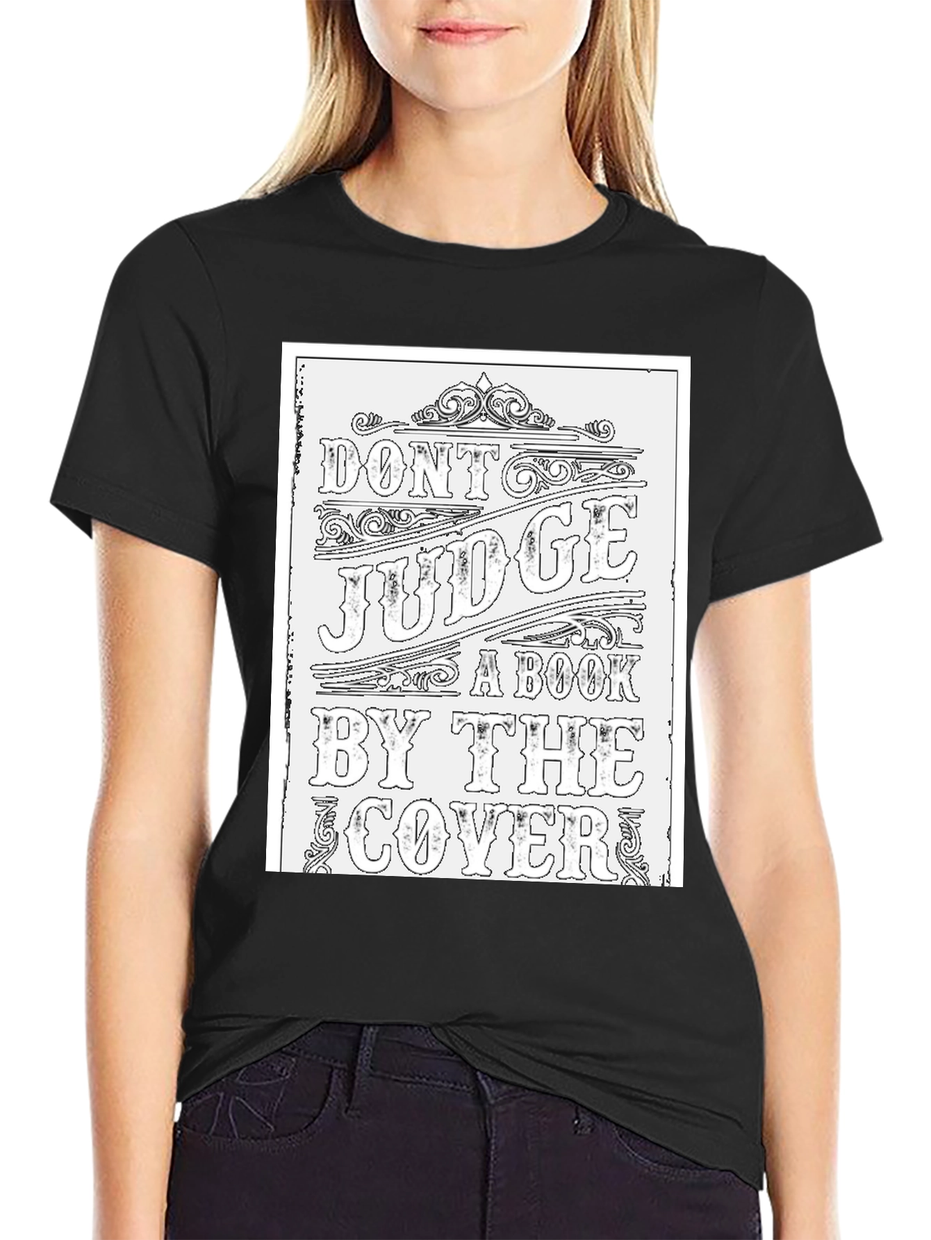 Dont Judge a Book by Cover Tee