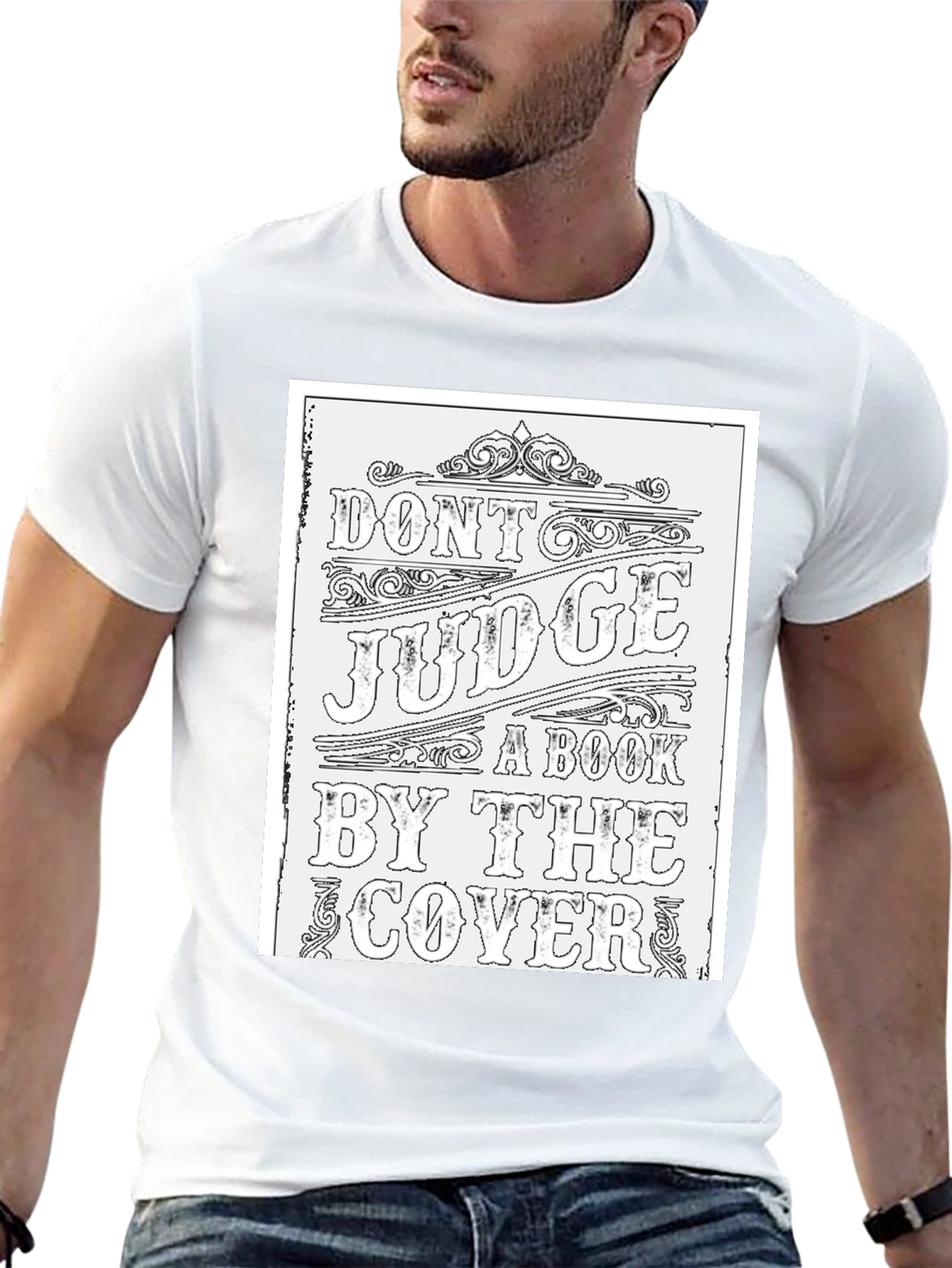 Dont Judge a Book by Cover Tee