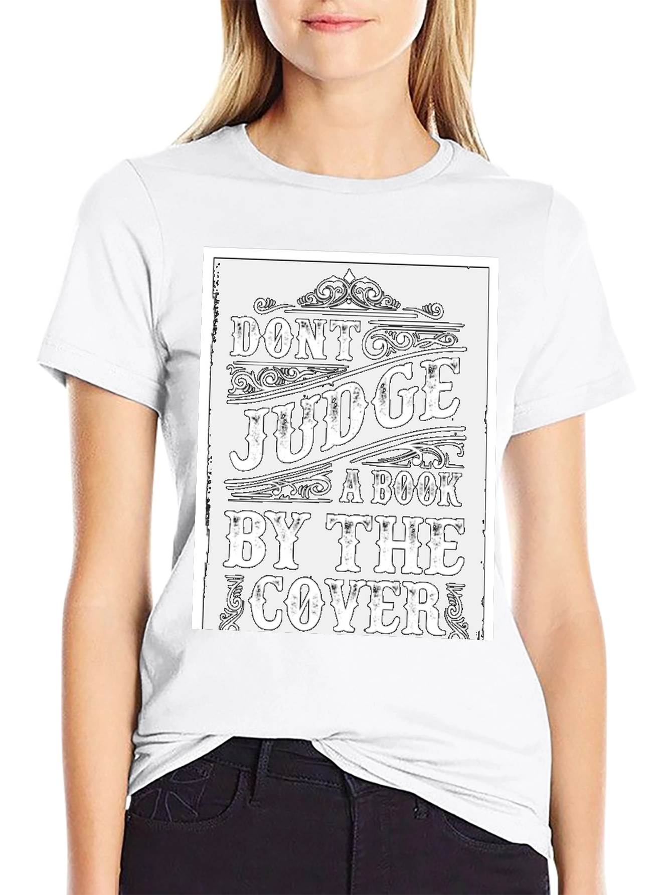 Dont Judge a Book by Cover Tee