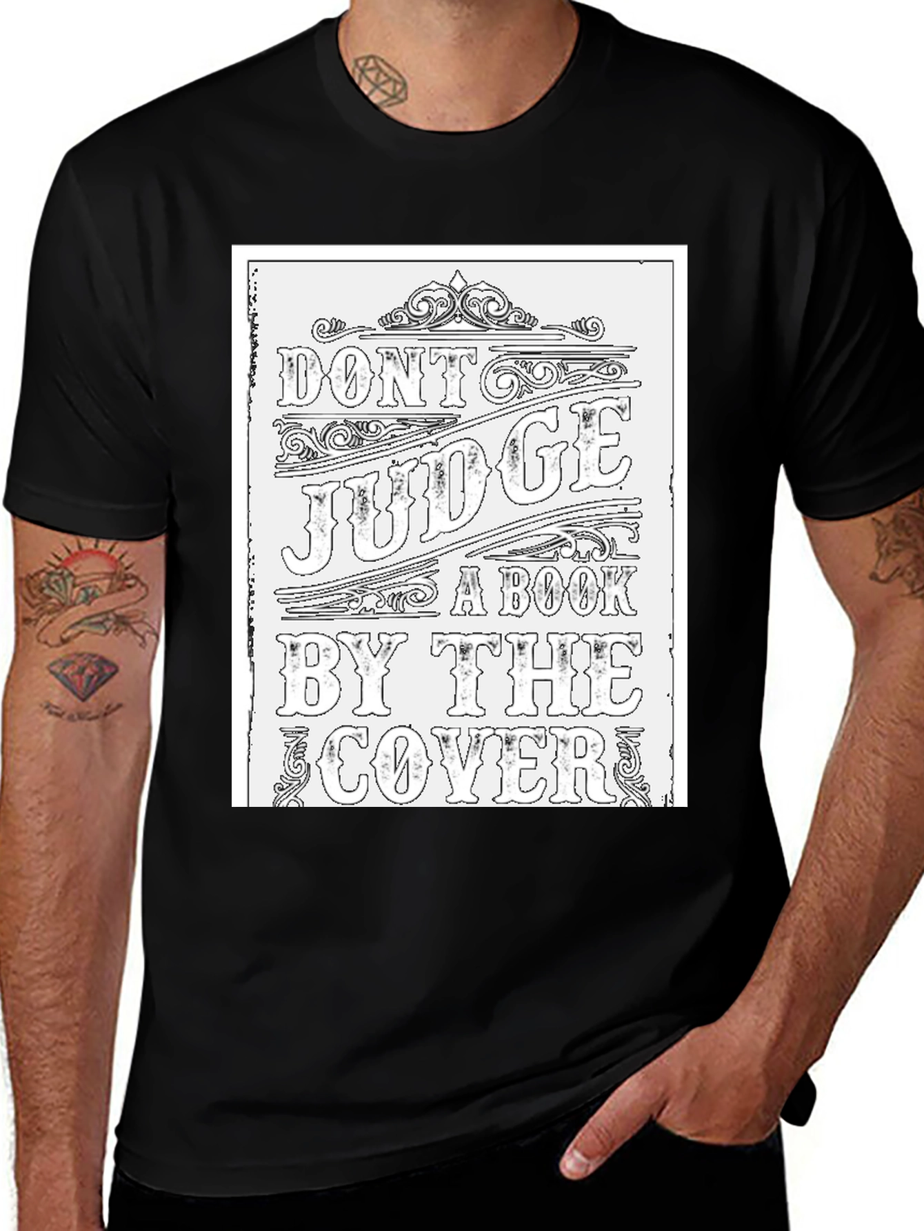 Dont Judge a Book by Cover Tee
