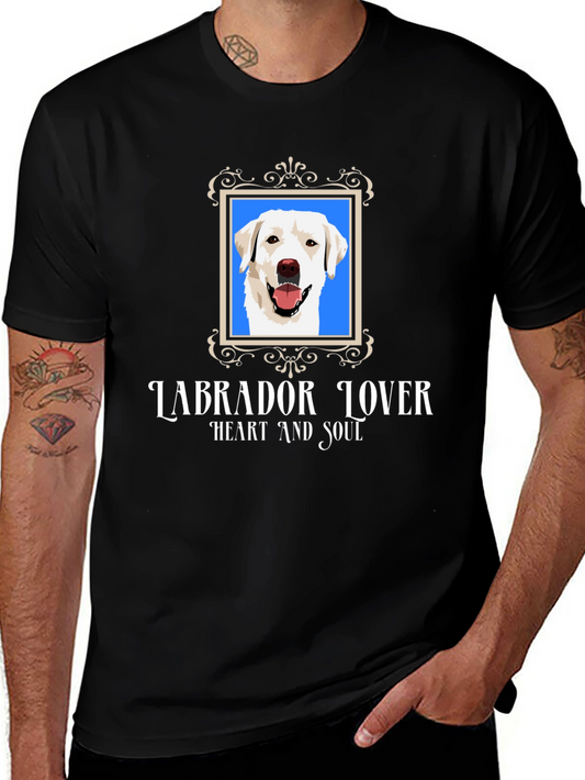 Labrador Lover T-Shirt - Heart & Soul Dog Tee