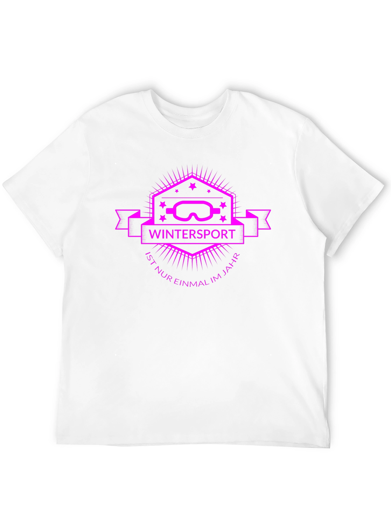 Wintersport Graphic Tee - Ski Goggles Design