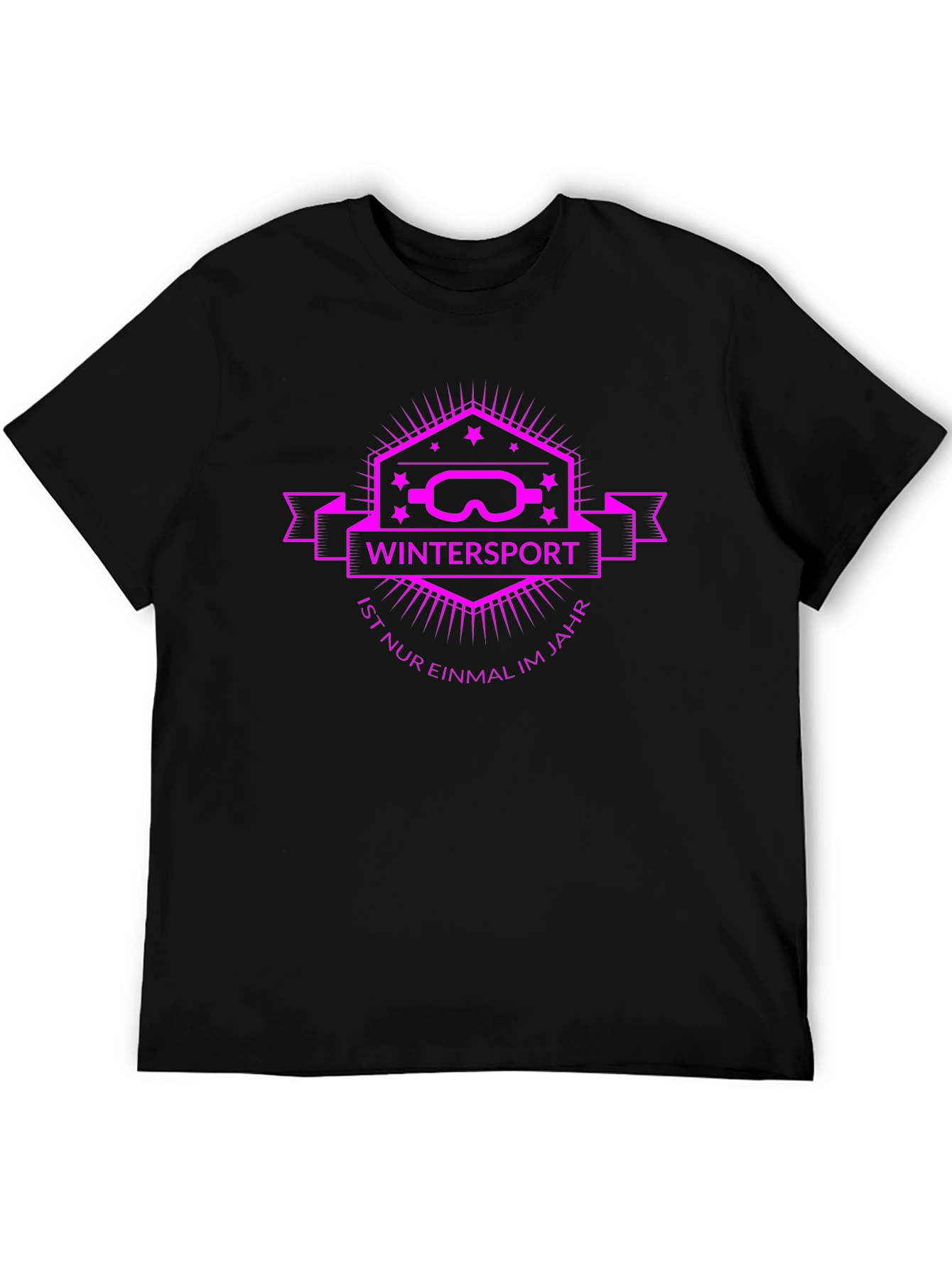 Wintersport Graphic Tee - Ski Goggles Design