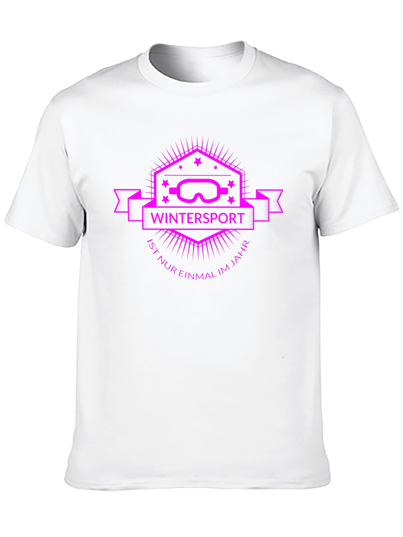 Wintersport Graphic Tee - Ski Goggles Design