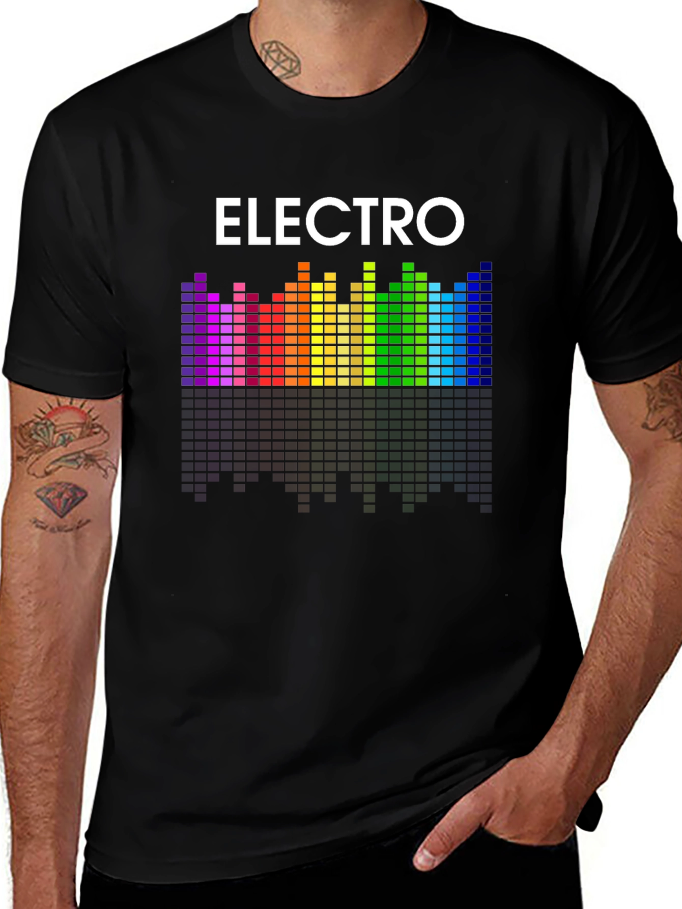 Electro Music T-Shirt - Equalizer Graphic Tee