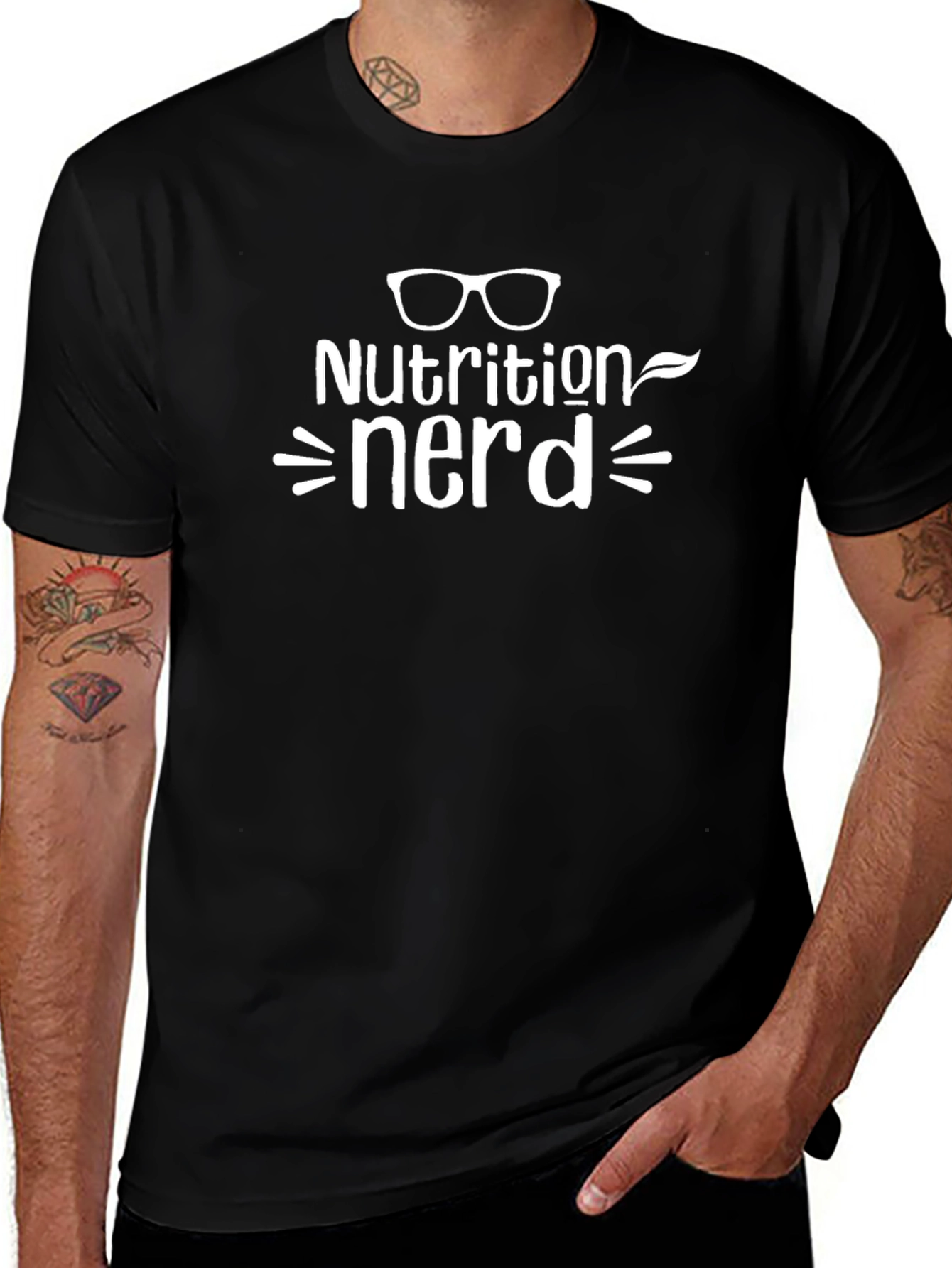 Nutrition Nerd T-Shirt - Funny Health Diet Tee
