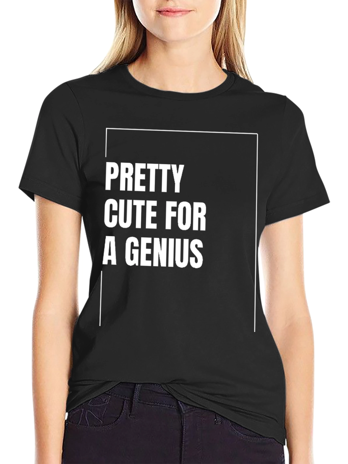 Pretty Cute Genius Graphic T-Shirt