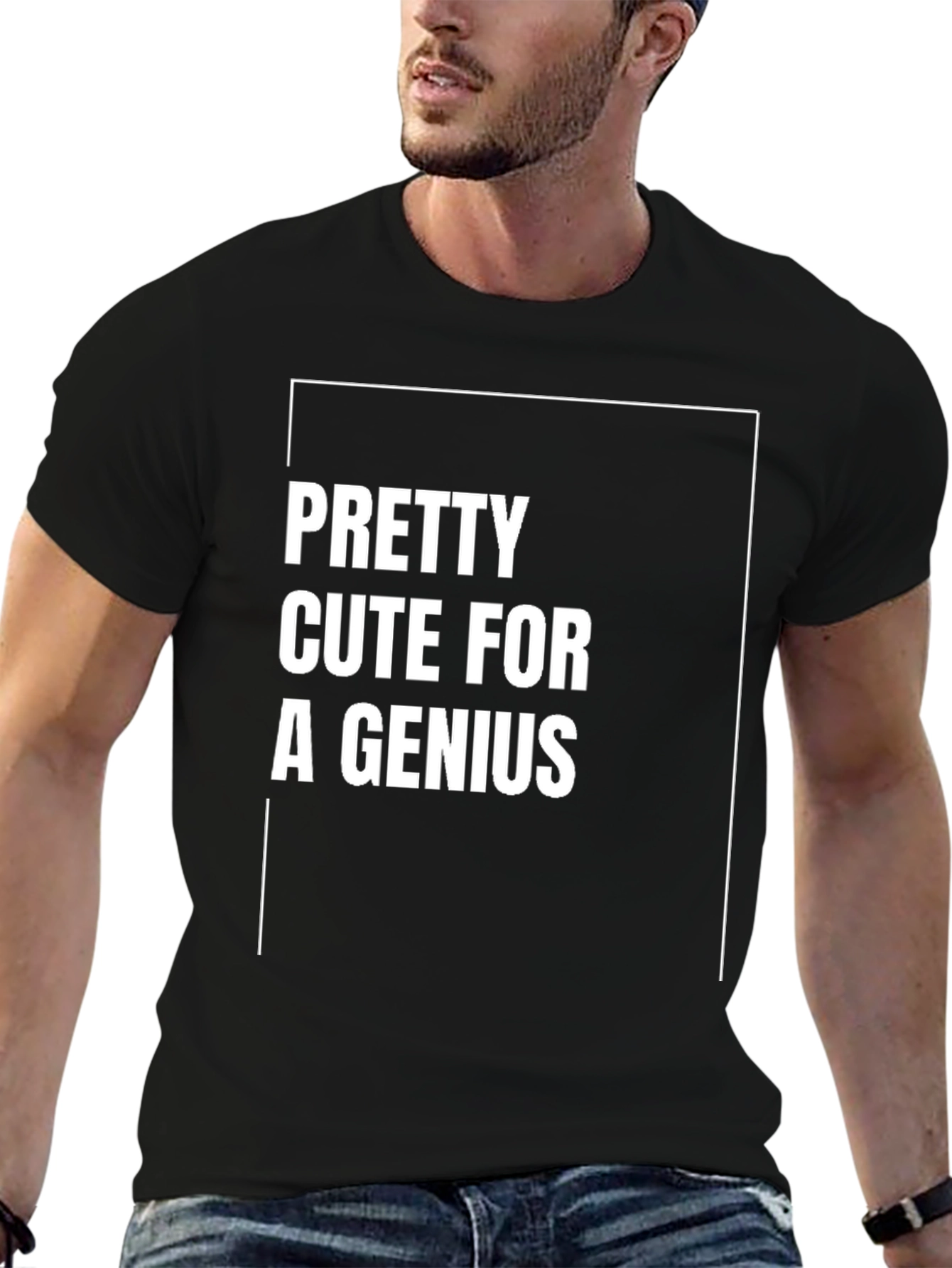 Pretty Cute Genius Graphic T-Shirt