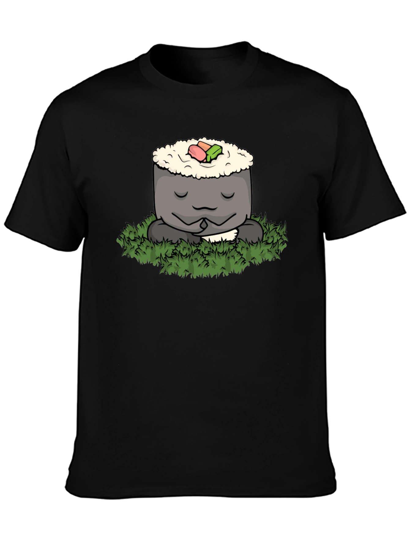 Zen Sushi Meditation T-Shirt - Comfy Tee