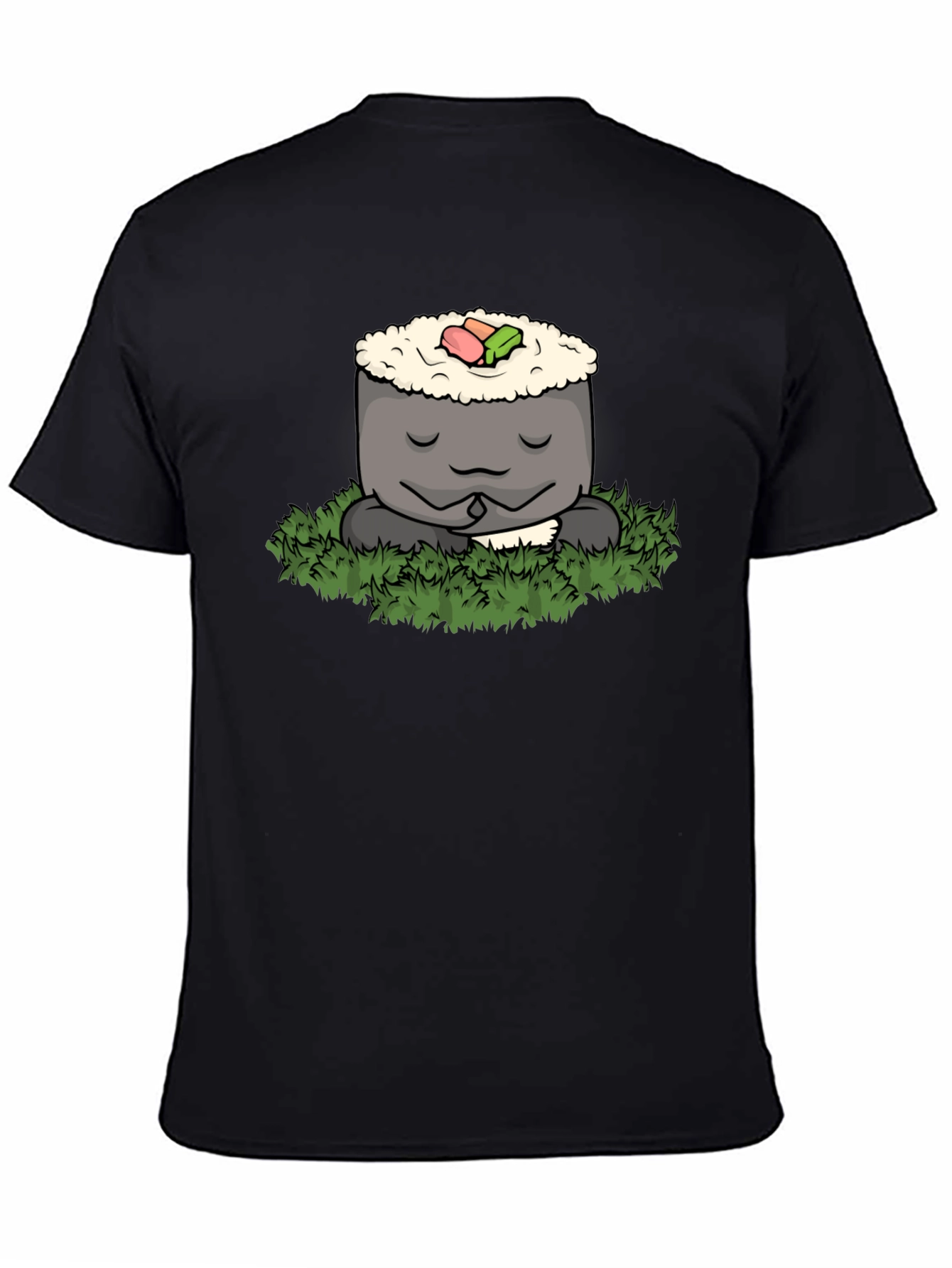 Zen Sushi Meditation T-Shirt - Comfy Tee