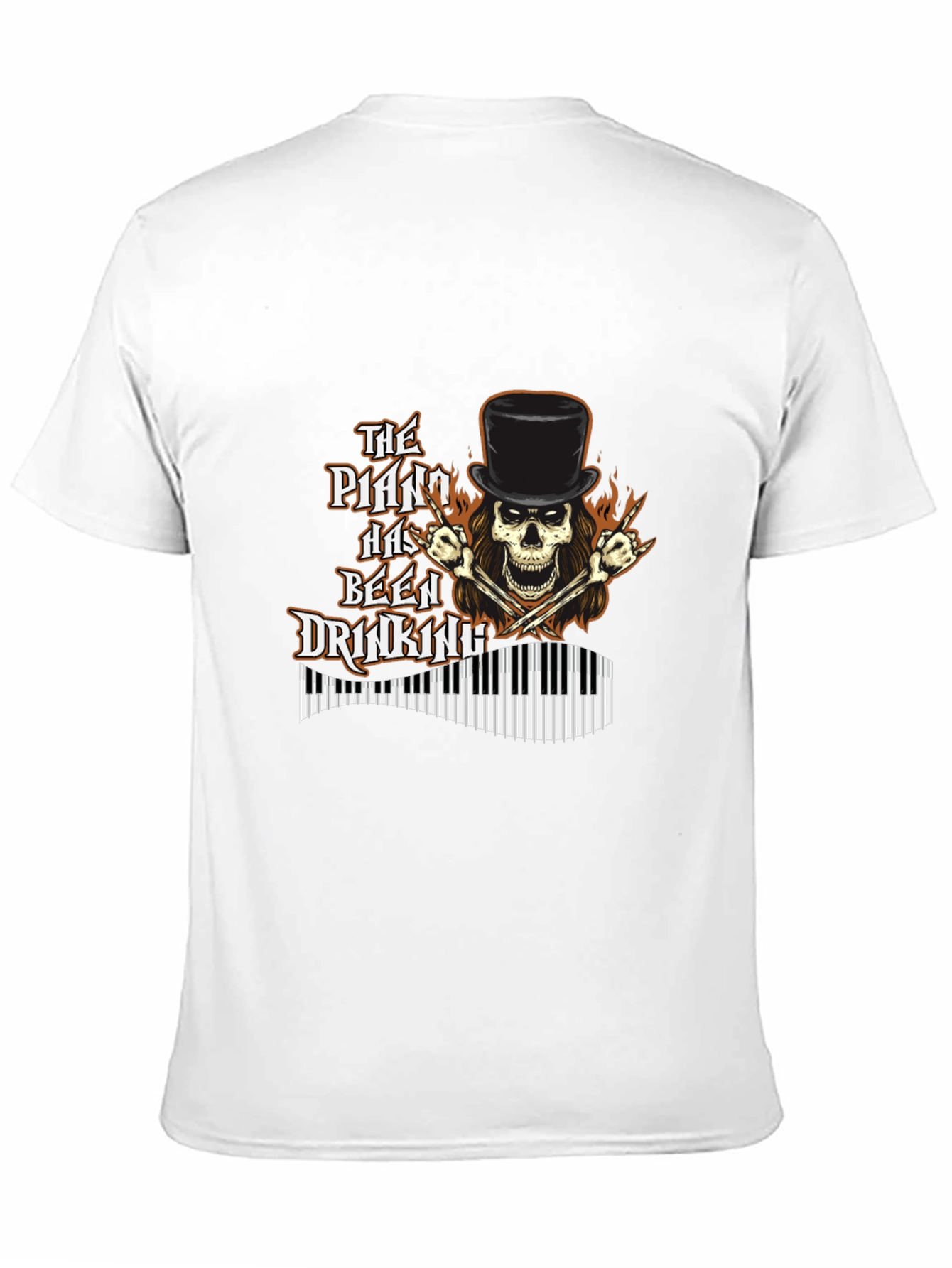 The Piano Has Been Drinking Graphic T-Shirt
