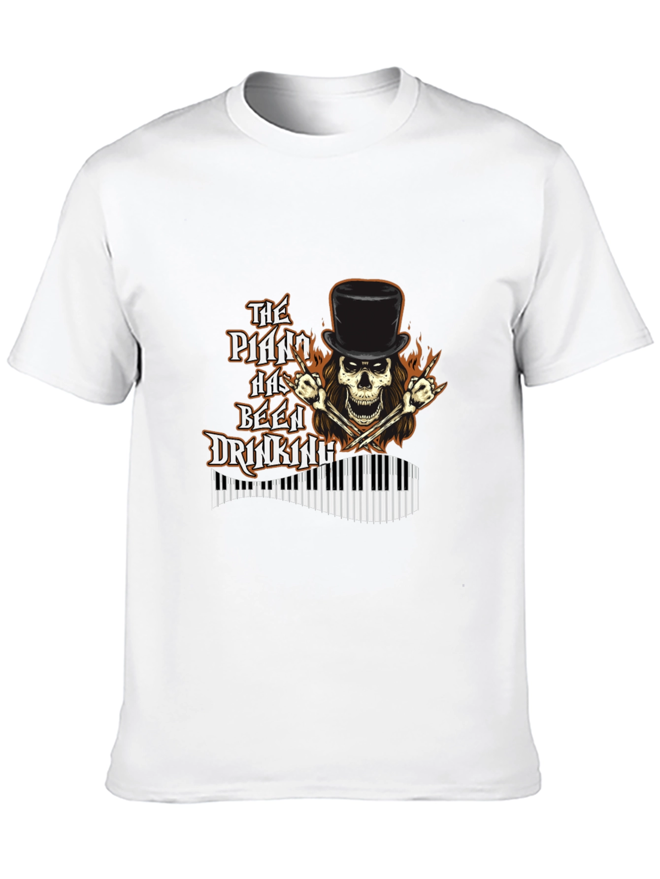 The Piano Has Been Drinking Graphic T-Shirt