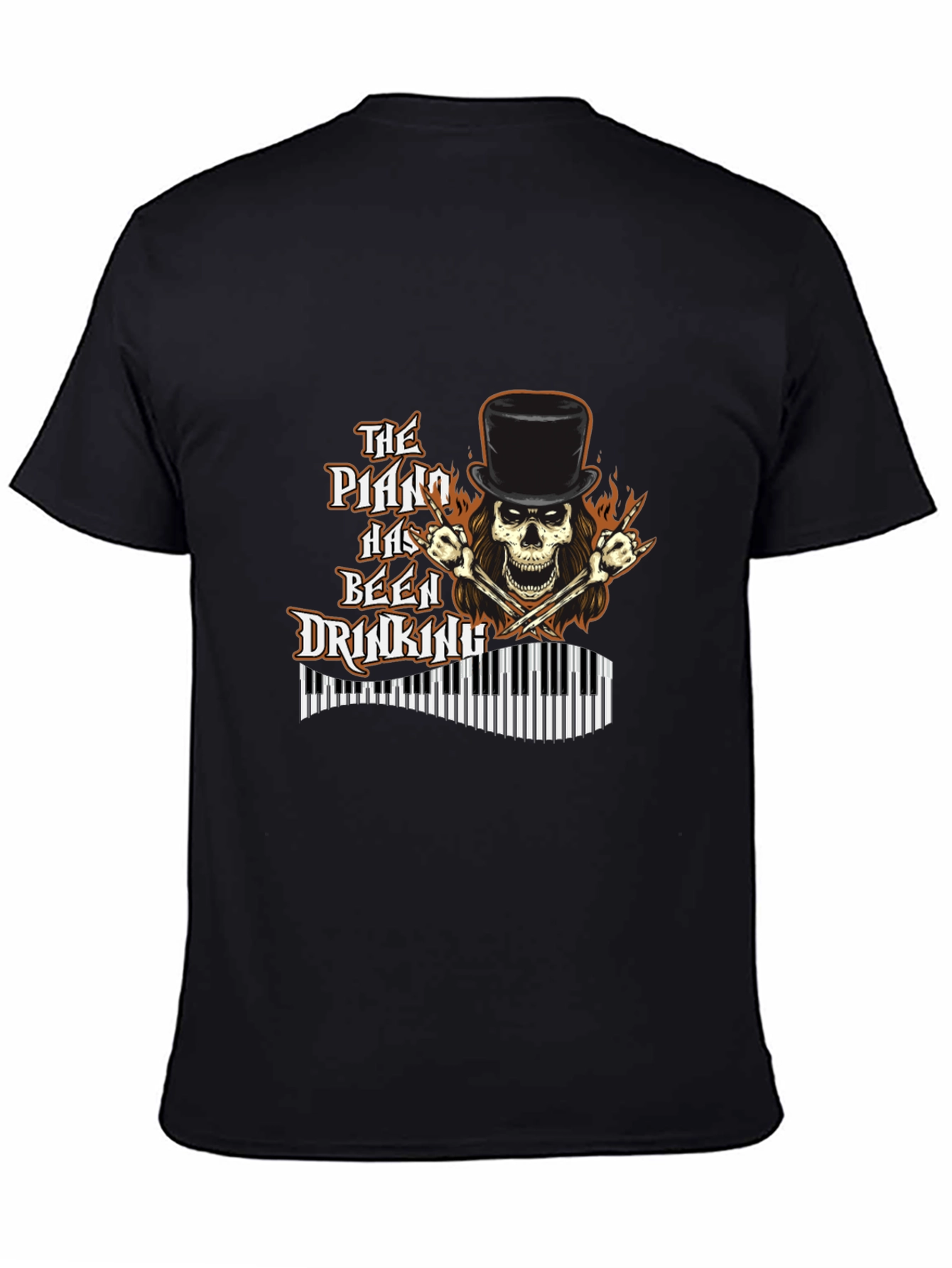 The Piano Has Been Drinking Graphic T-Shirt