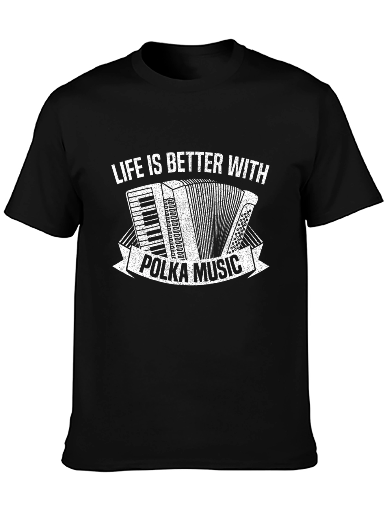 Polka Music T-Shirt - Accordion Tee