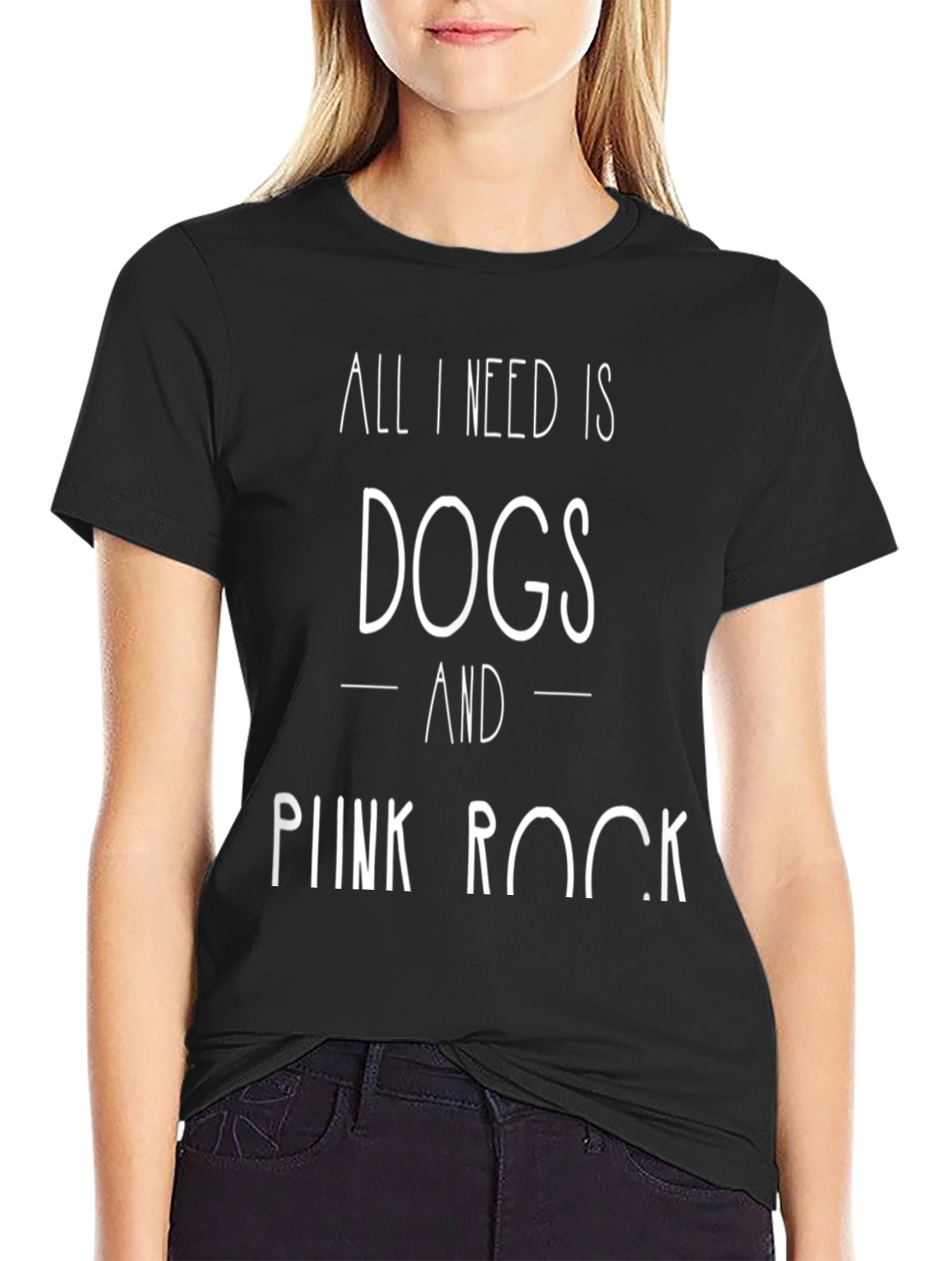 Dogs and Punk Rock Graphic Tee