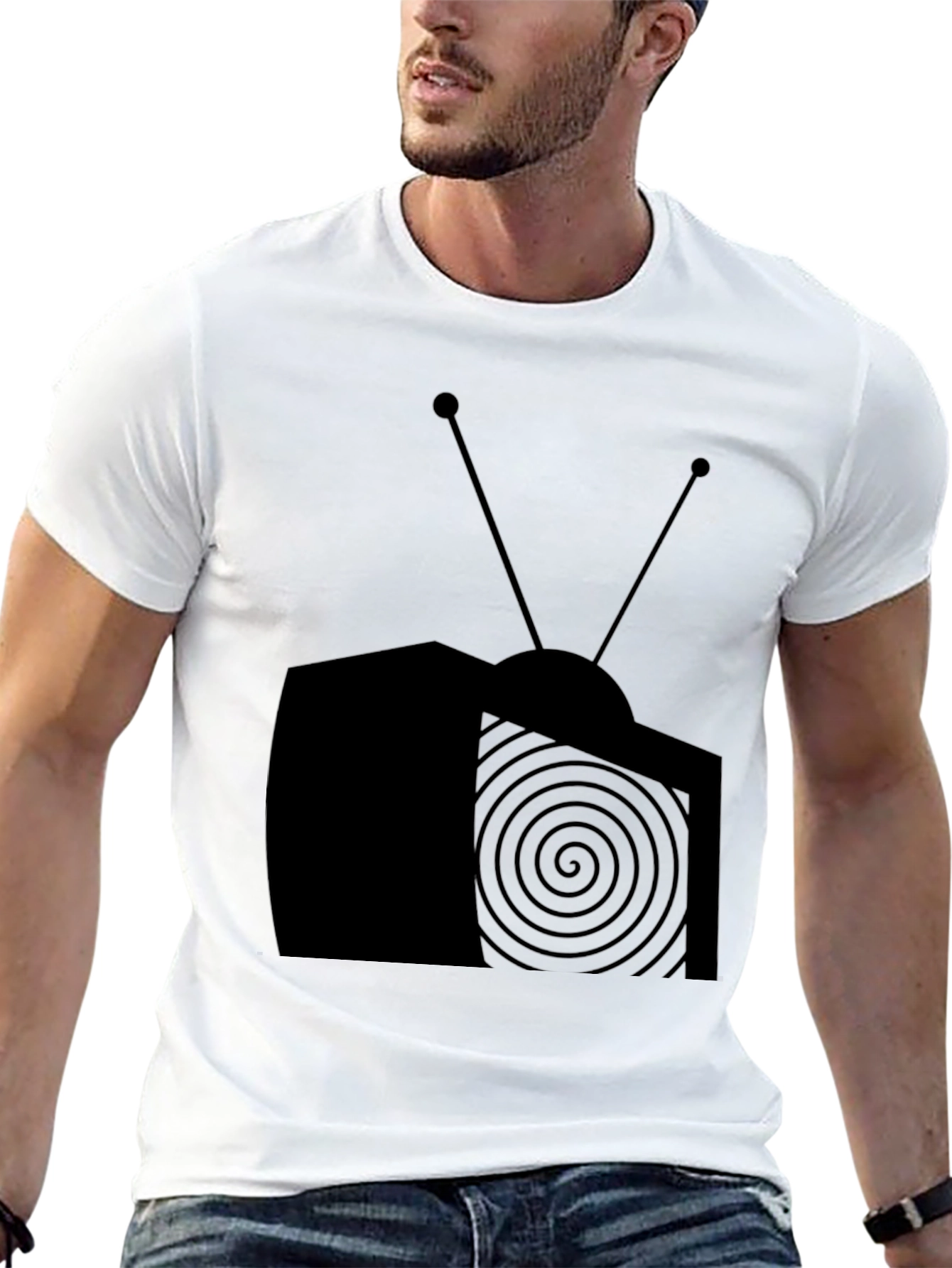 Retro TV Graphic Tee - Classic Television Shirt