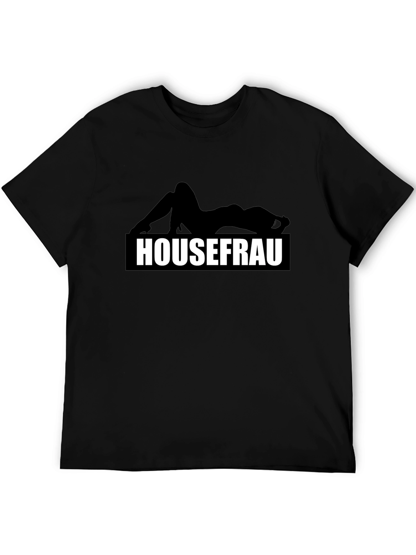 Housefrau Graphic T-Shirt - Black Tee