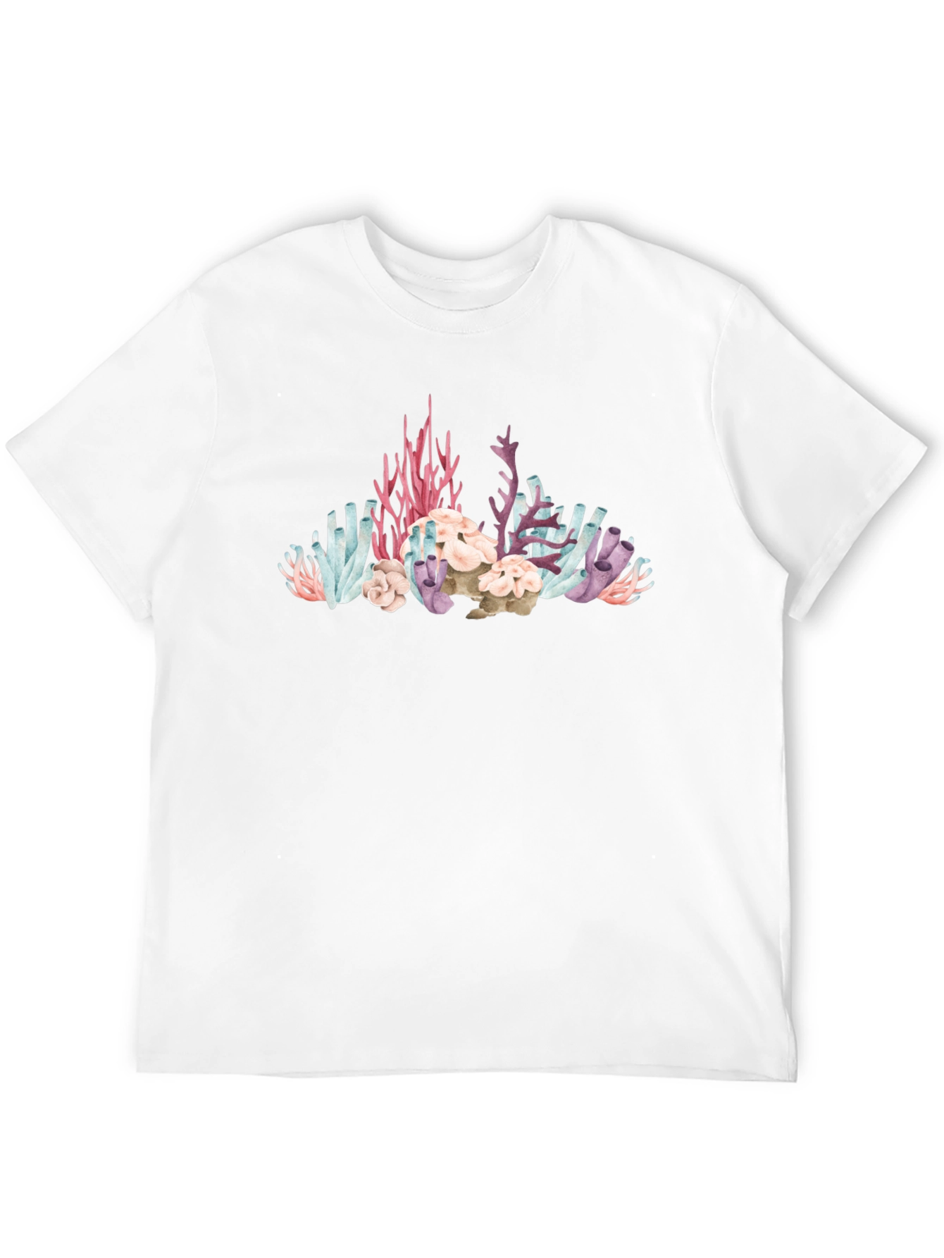 Coral Reef Graphic Black T-Shirt