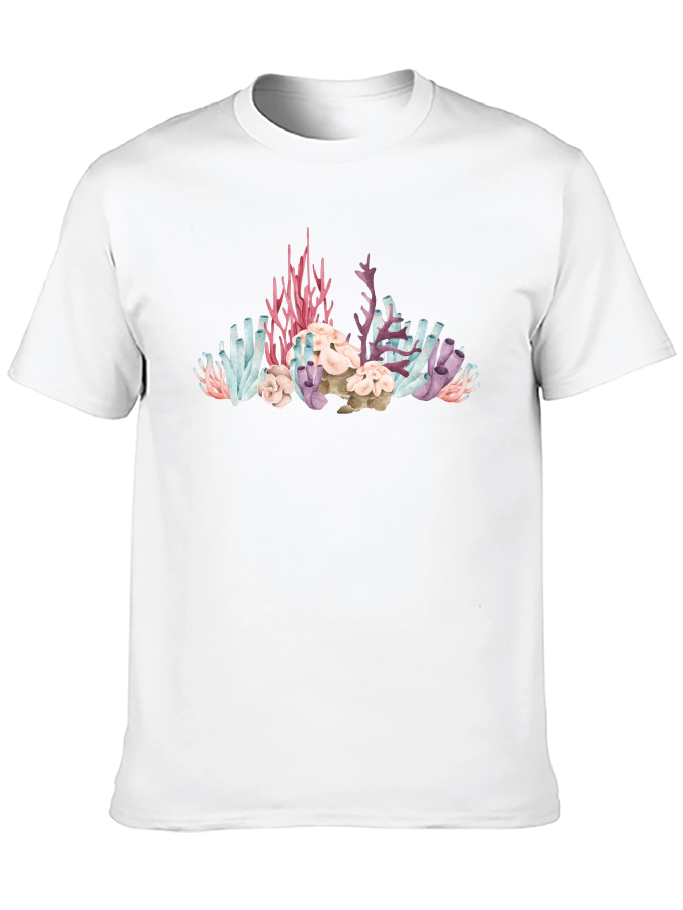 Coral Reef Graphic Black T-Shirt