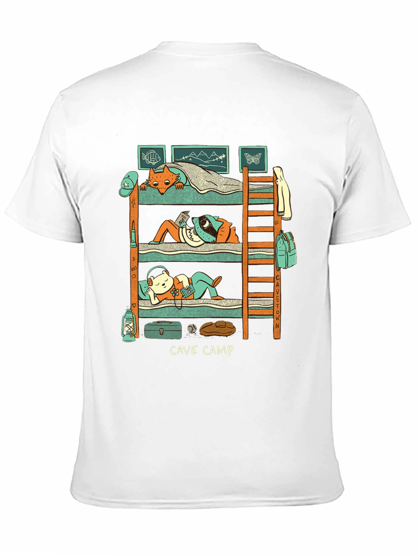 Cave Camp Graphic T-Shirt