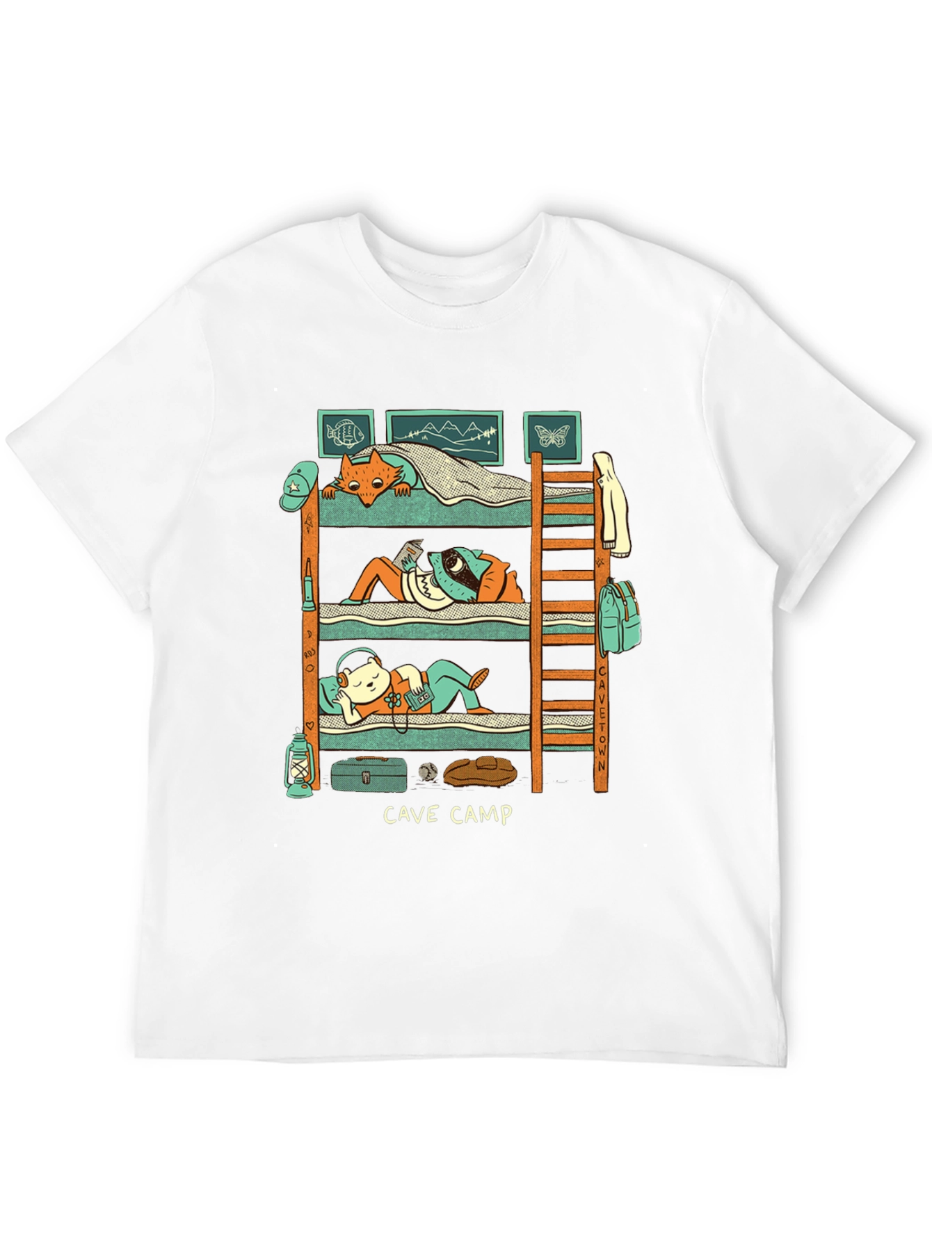 Cave Camp Graphic T-Shirt