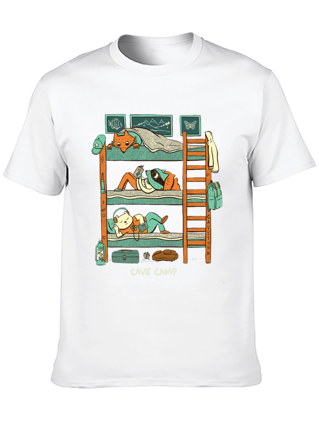 Cave Camp Graphic T-Shirt