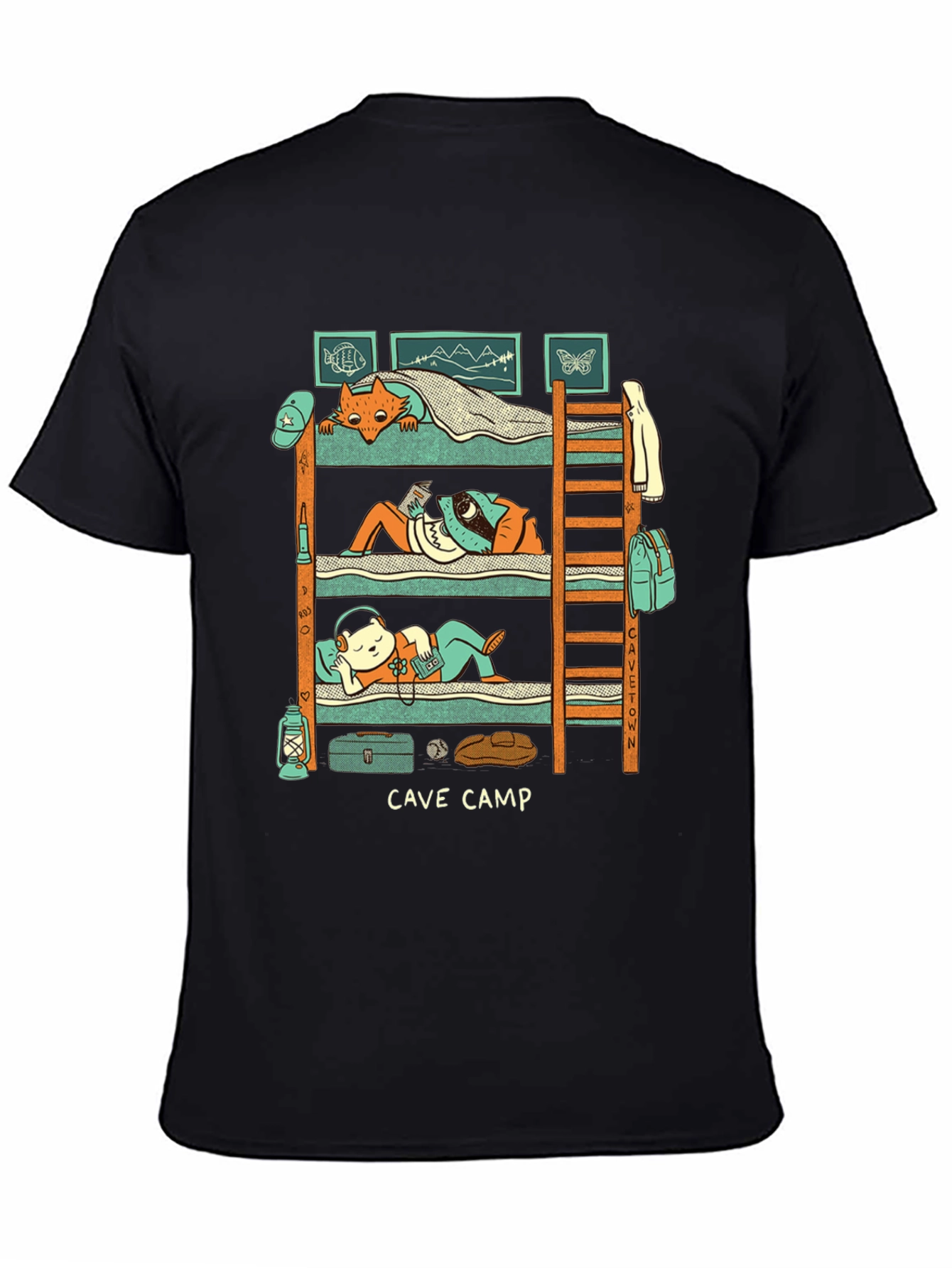 Cave Camp Graphic T-Shirt