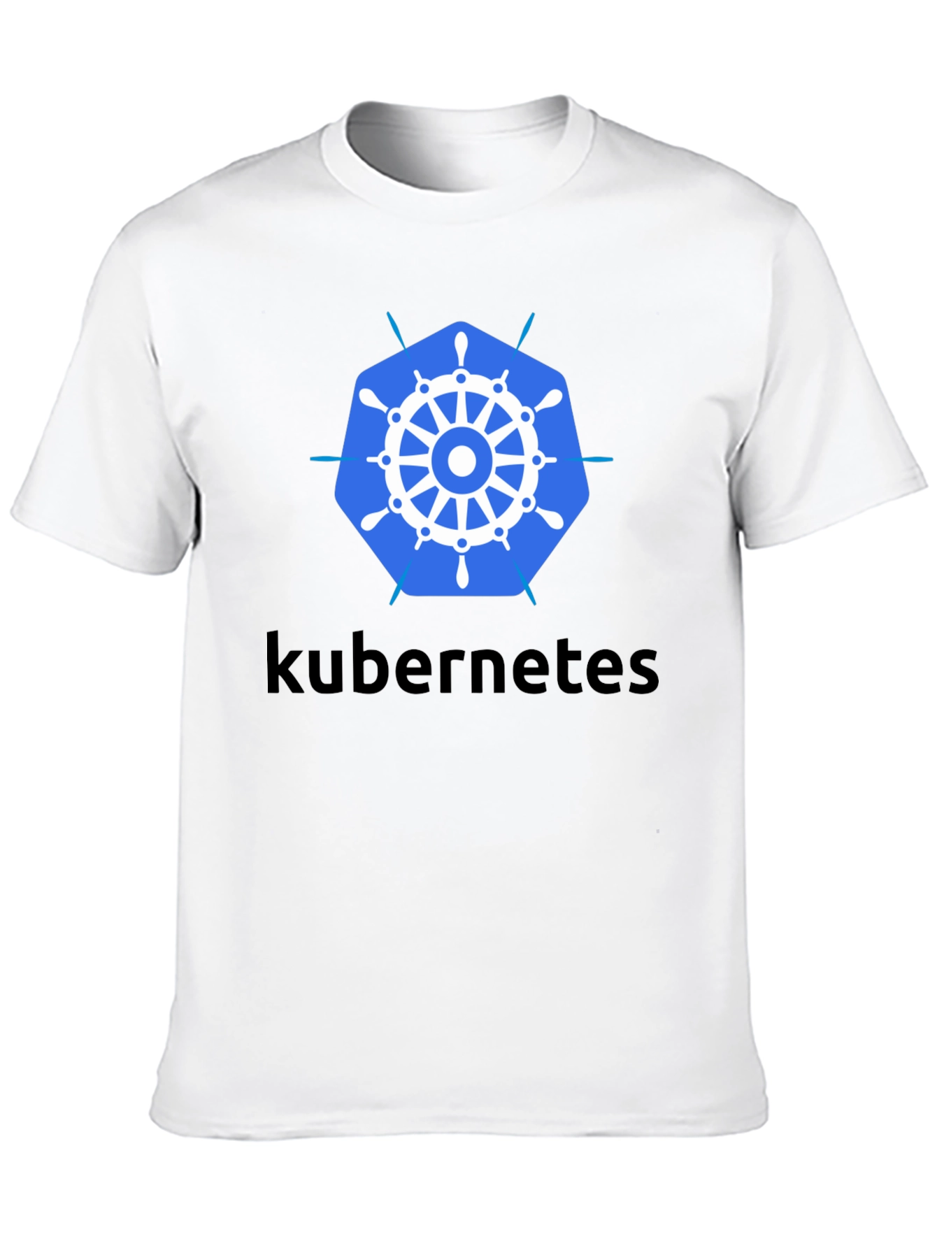 Kubernetes T-Shirt - Black Cotton Blend Tee
