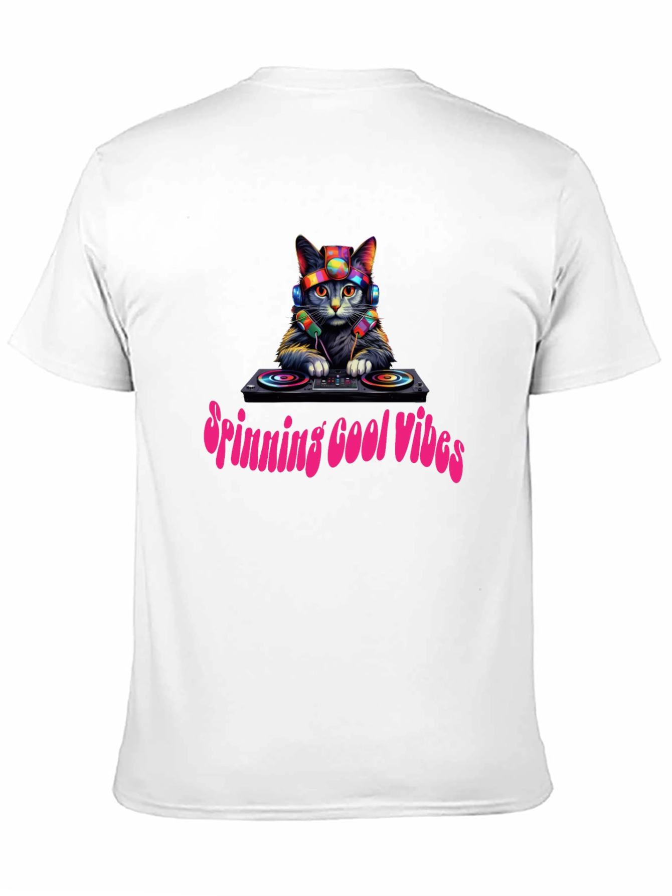 Cool Cat DJ Graphic Tee