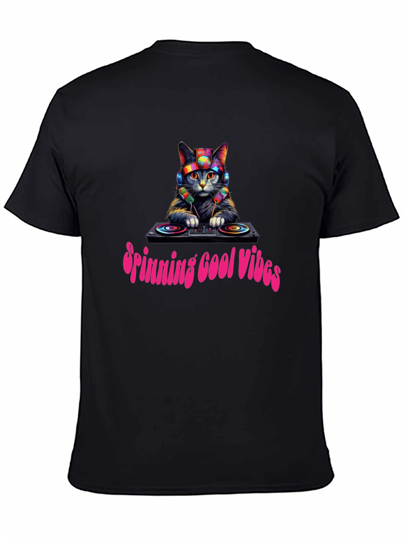 Cool Cat DJ Graphic Tee