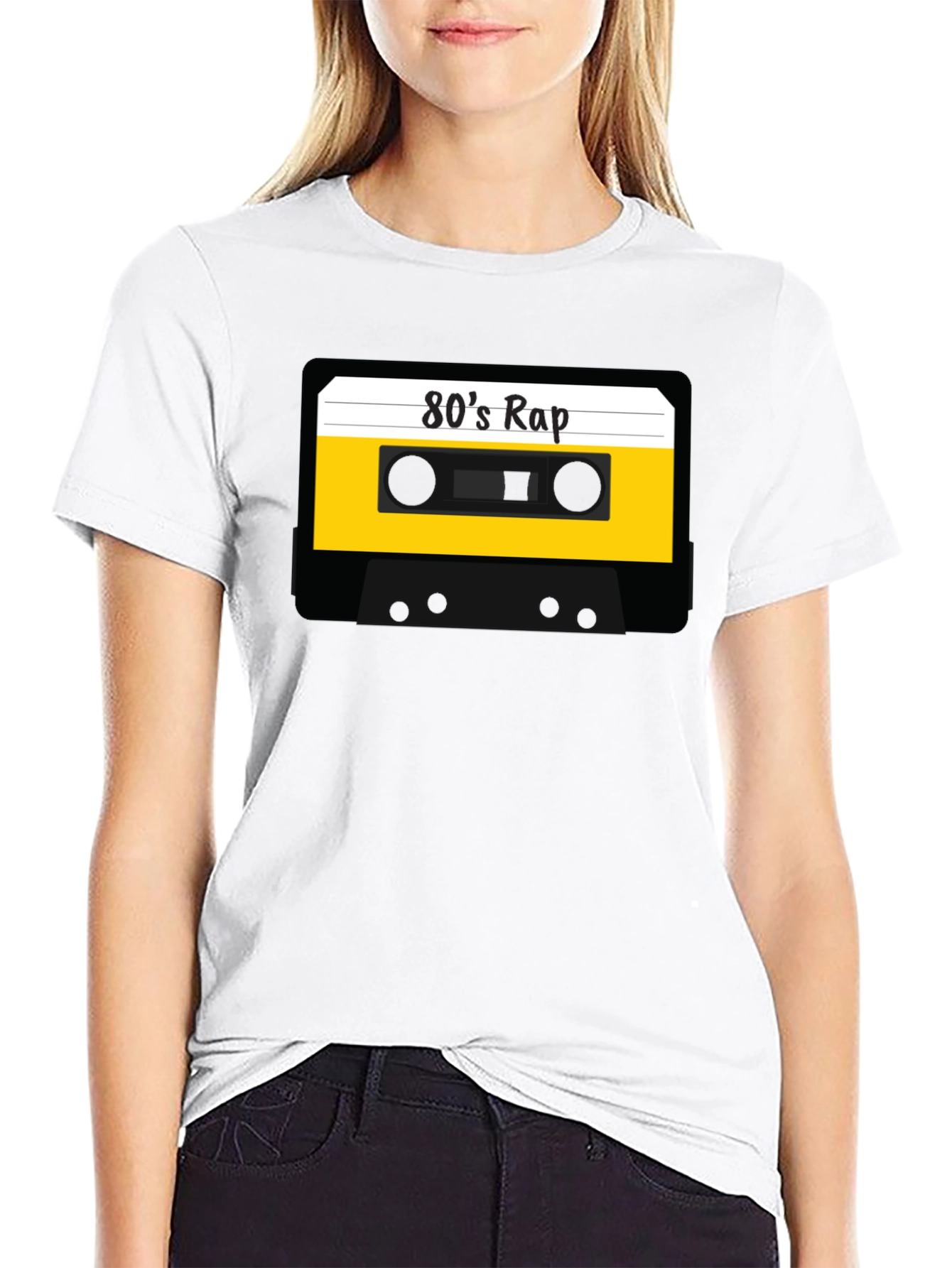 80s Rap Cassette Graphic T-Shirt