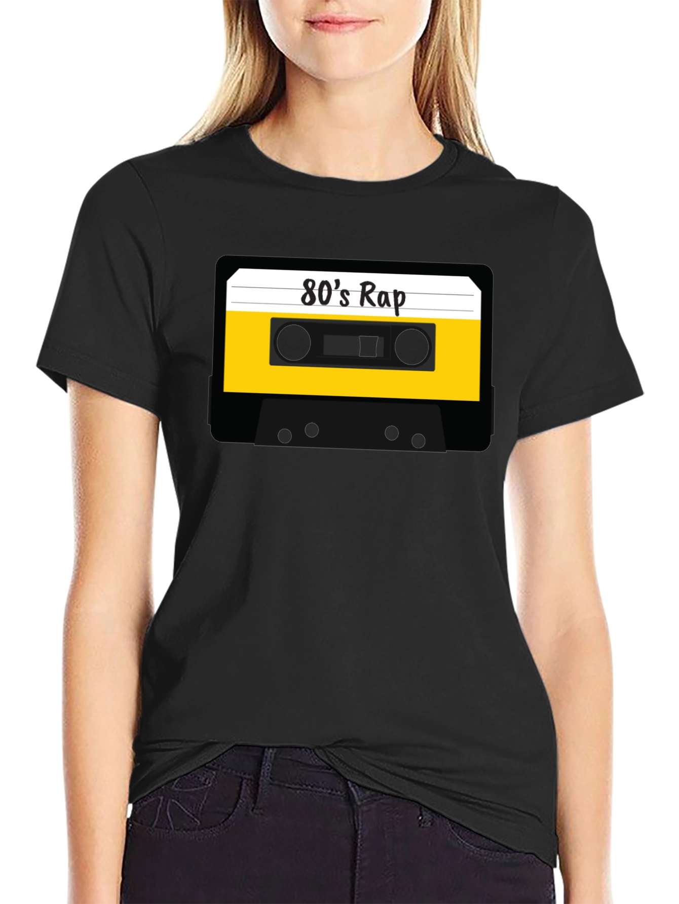 80s Rap Cassette Graphic T-Shirt