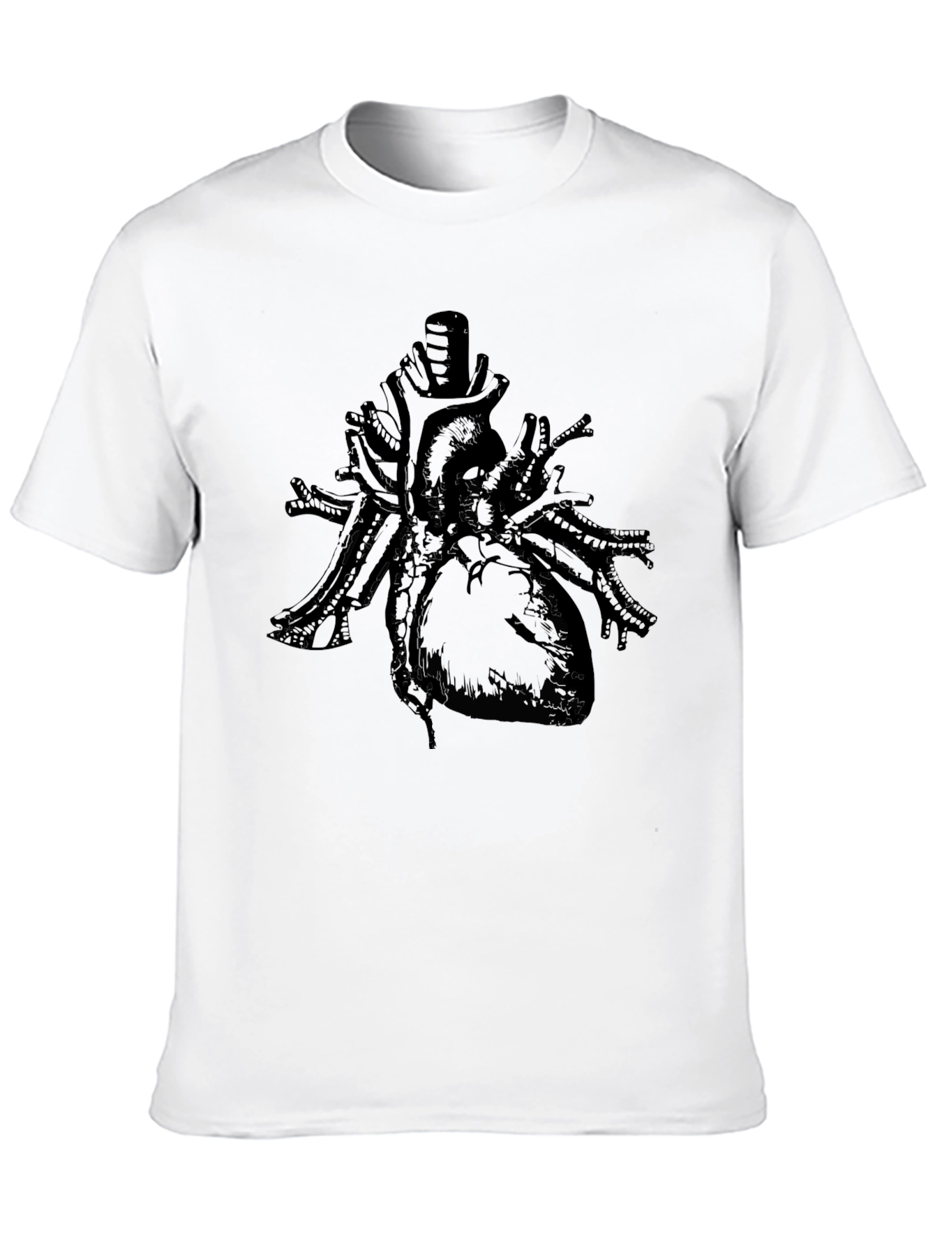 Anatomical Heart Graphic Print T-Shirt