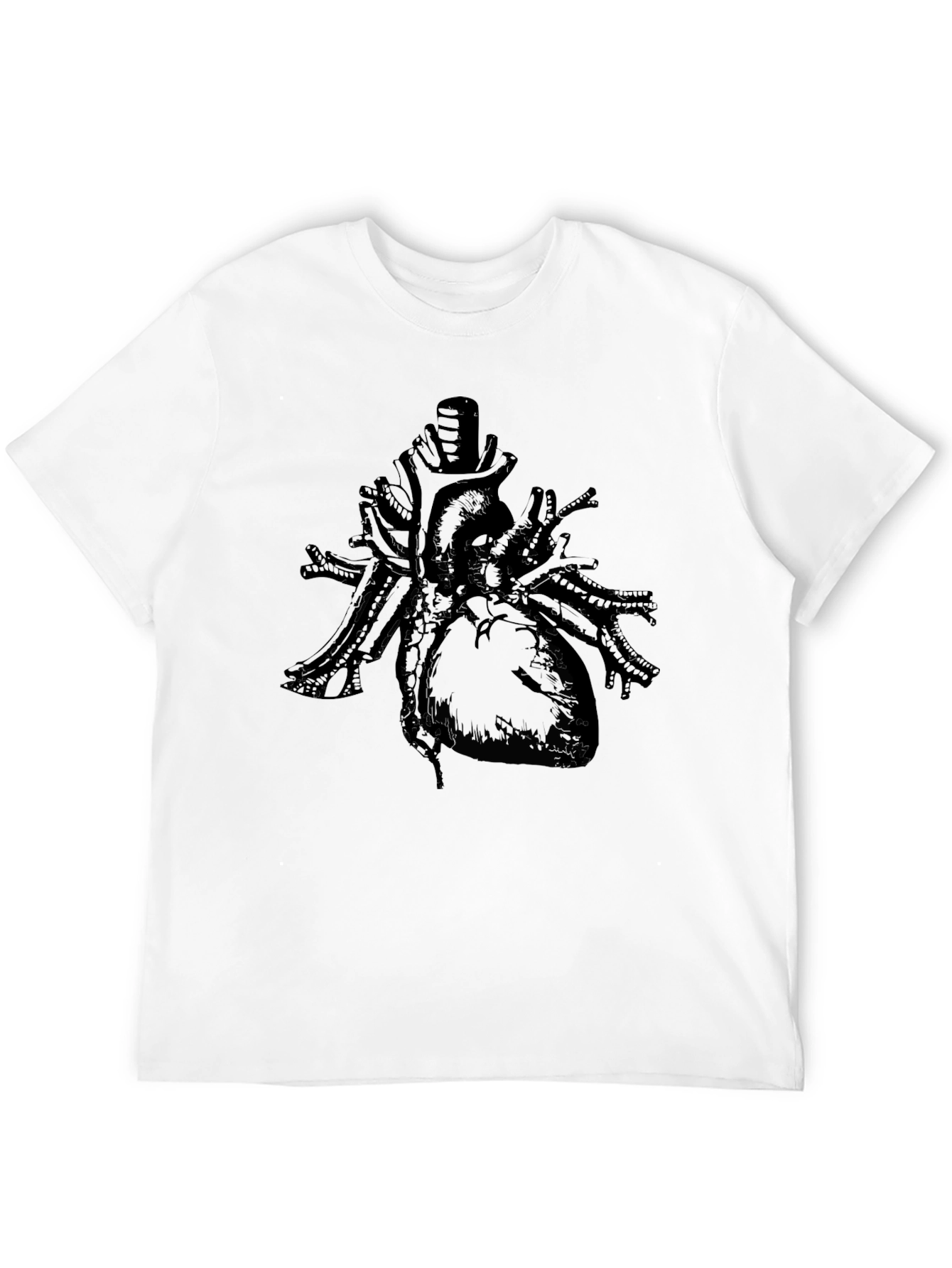 Anatomical Heart Graphic Print T-Shirt