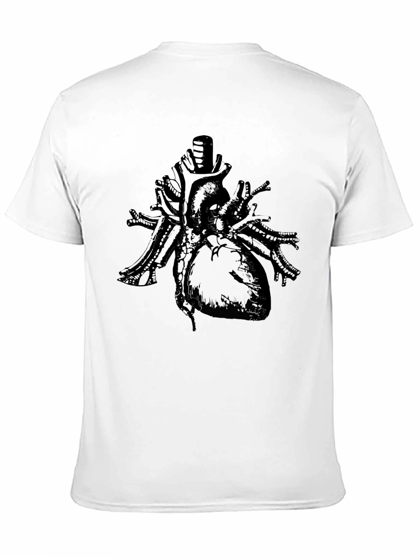 Anatomical Heart Graphic Print T-Shirt