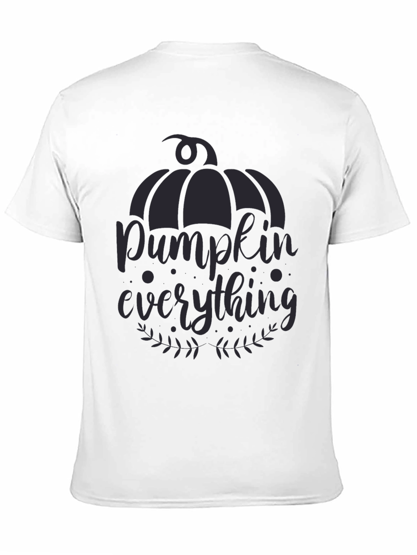 Pumpkin Everything Black Graphic Tee