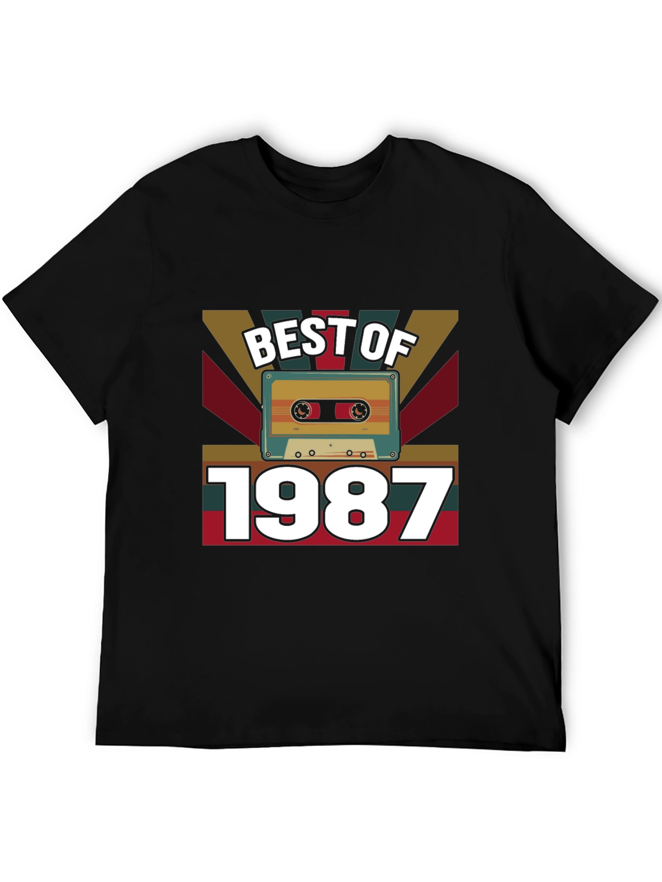 Best of 1987 Cassette Tape Graphic Tee