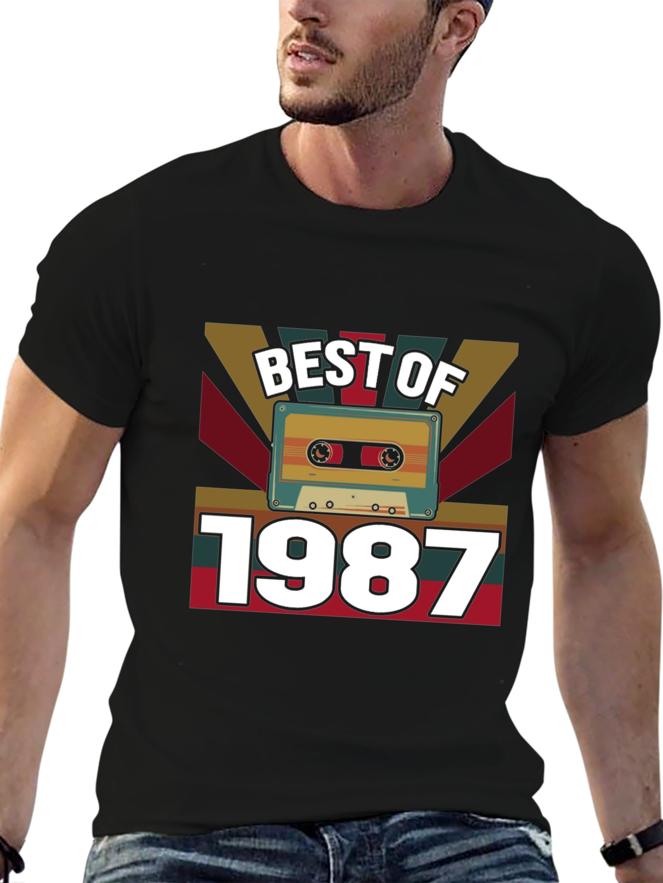 Best of 1987 Cassette Tape Graphic Tee