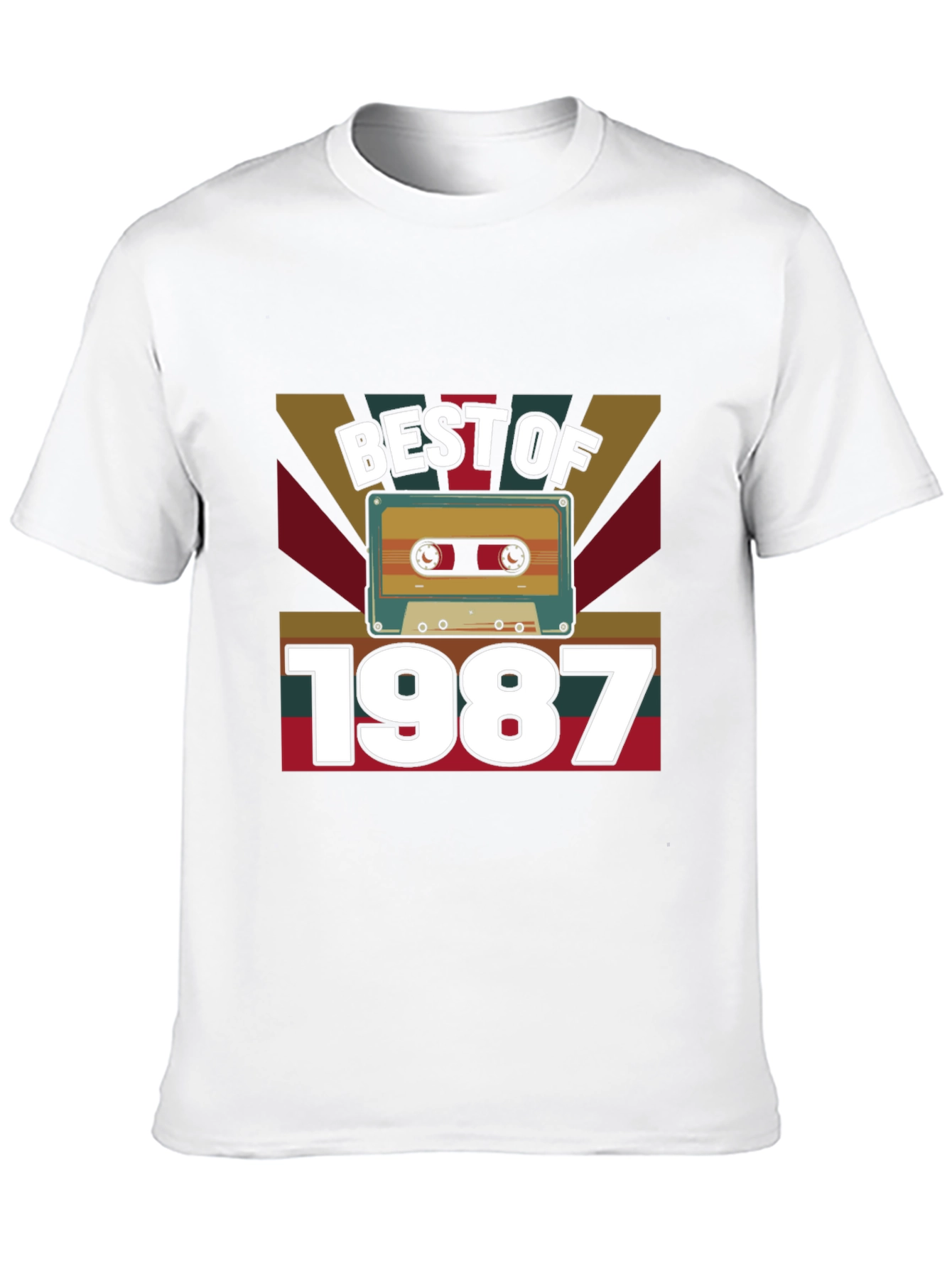 Best of 1987 Cassette Tape Graphic Tee