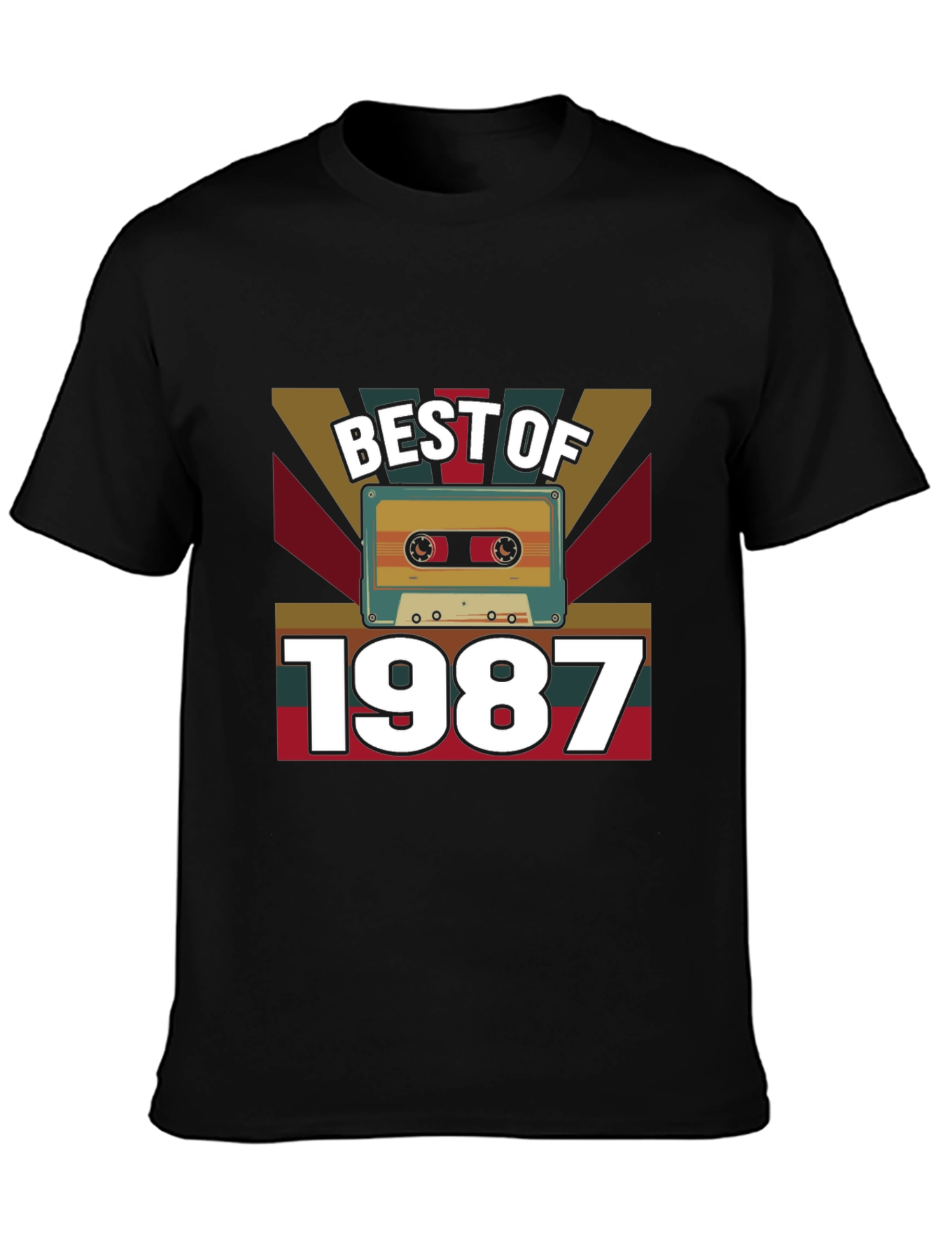 Best of 1987 Cassette Tape Graphic Tee