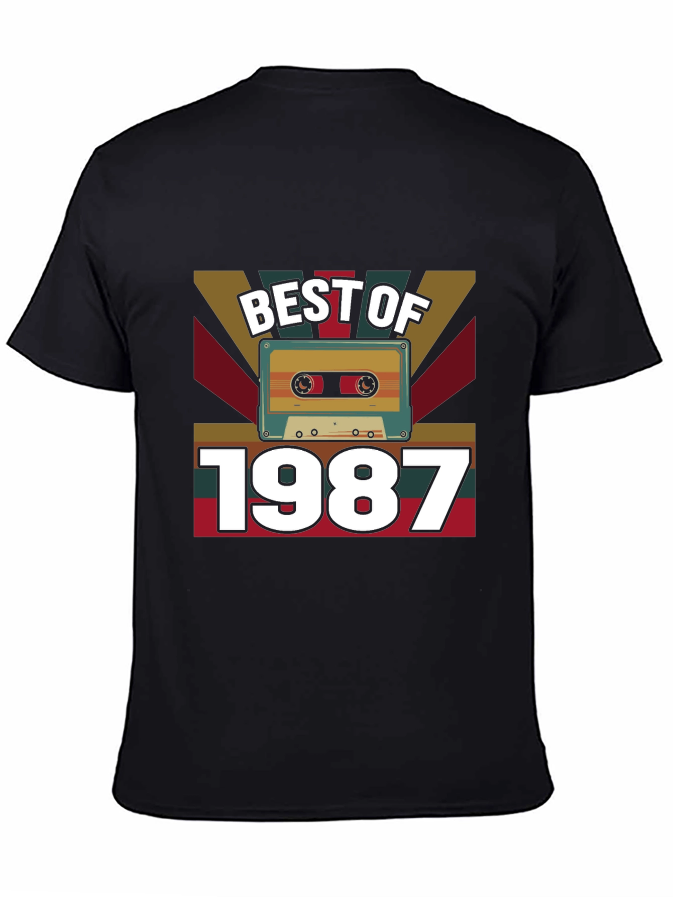 Best of 1987 Cassette Tape Graphic Tee