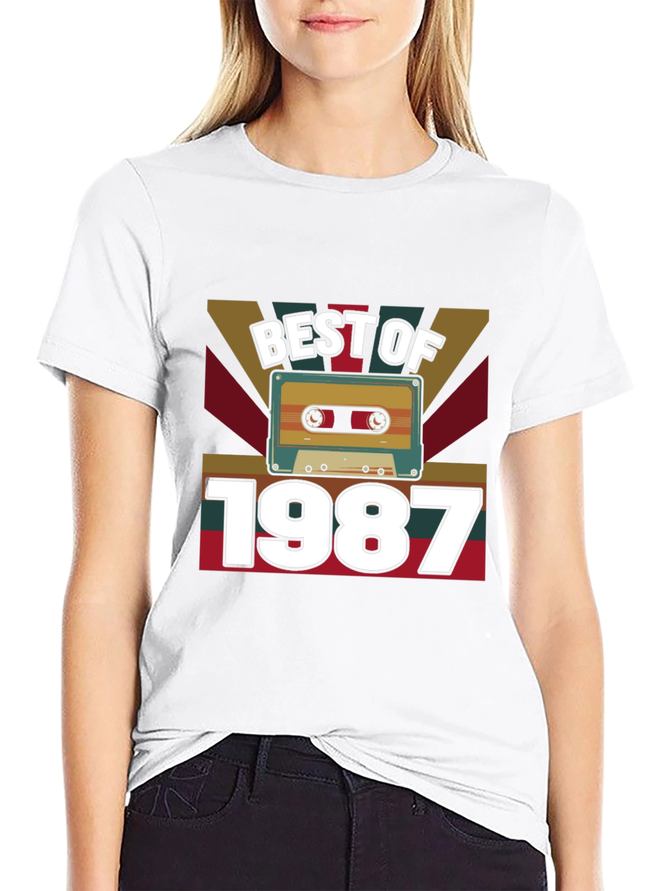 Best of 1987 Cassette Tape Graphic Tee