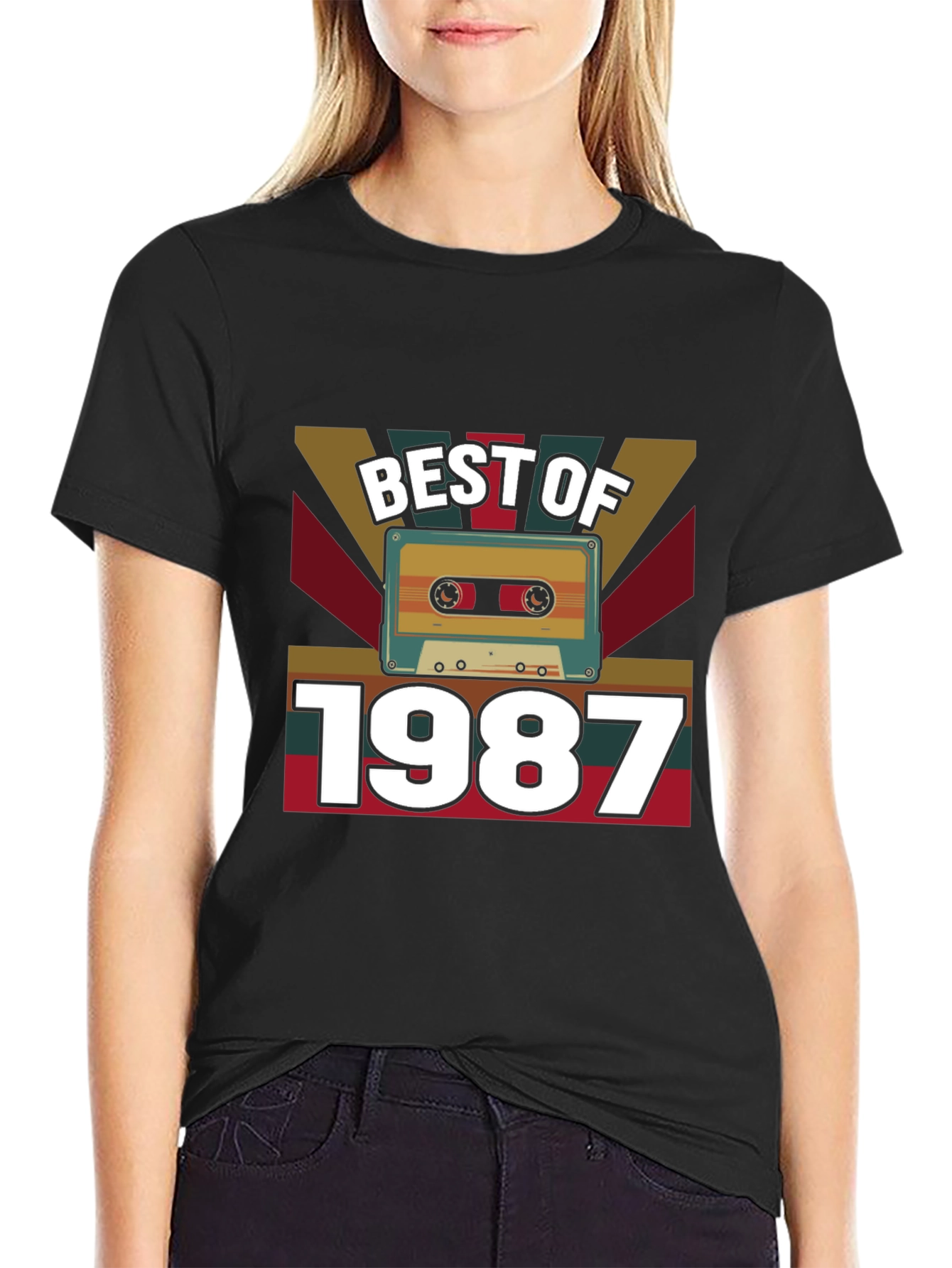 Best of 1987 Cassette Tape Graphic Tee