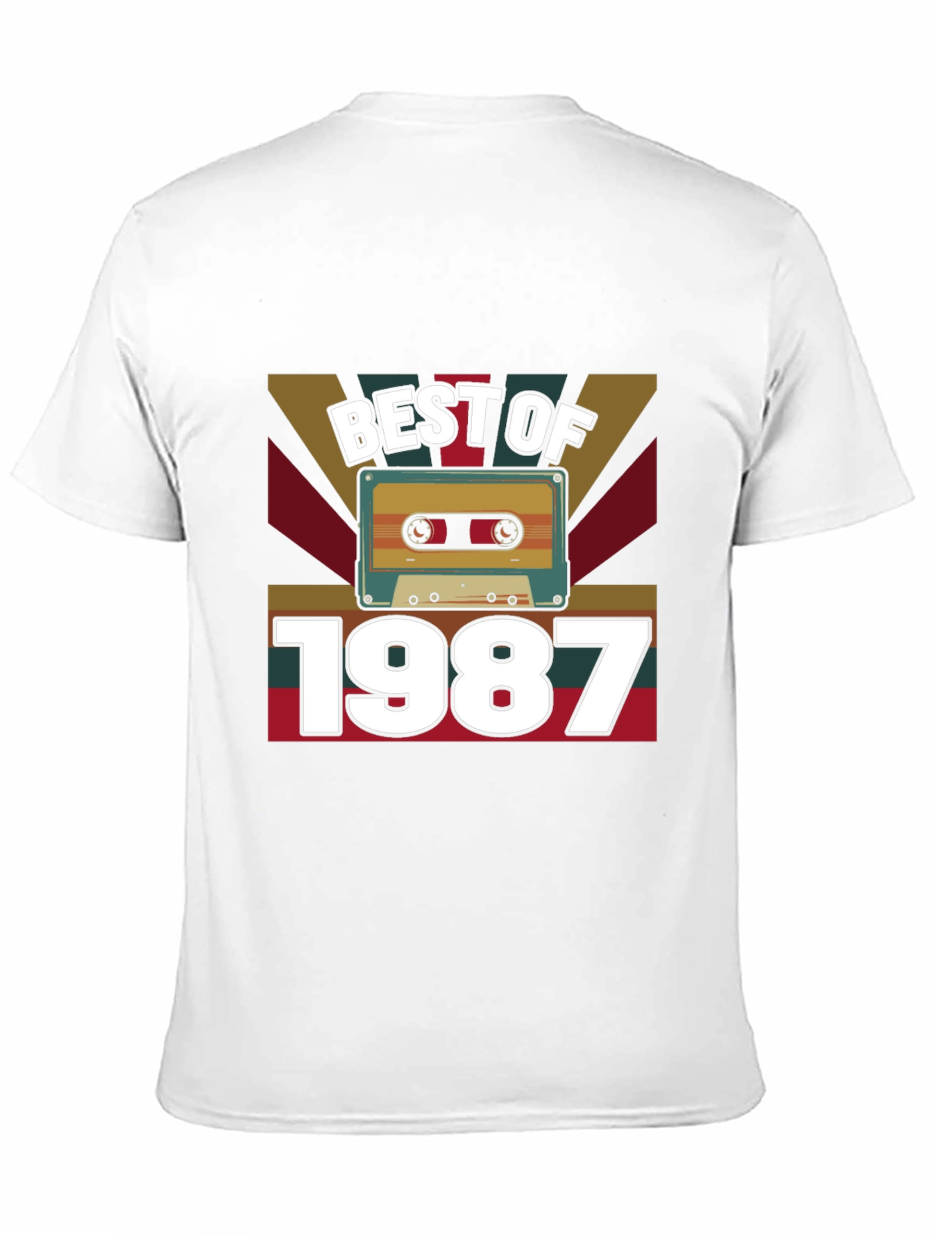 Best of 1987 Cassette Tape Graphic Tee