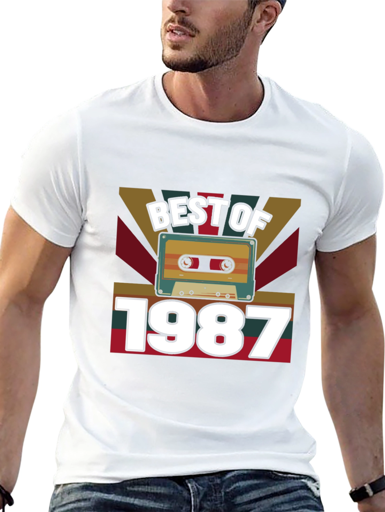 Best of 1987 Cassette Tape Graphic Tee