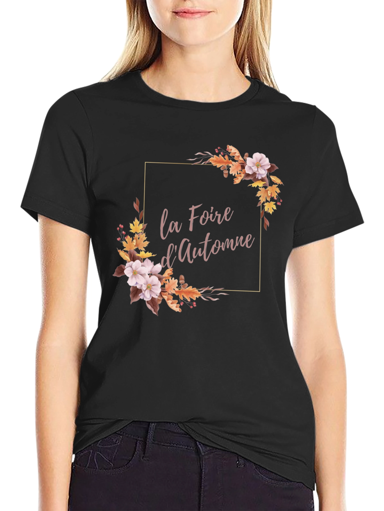 Autumn Fair T-Shirt - Floral Design
