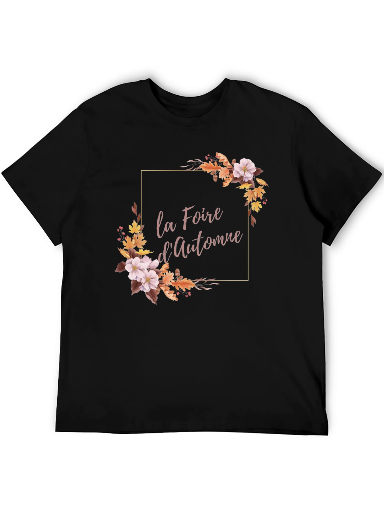 Autumn Fair T-Shirt - Floral Design