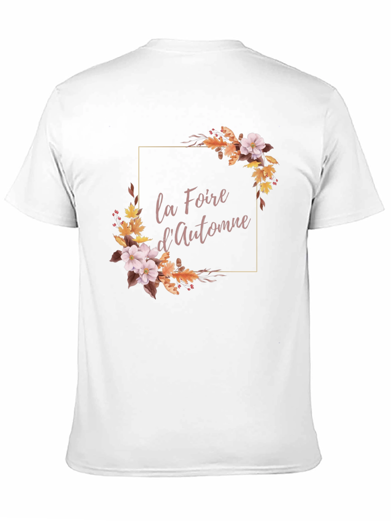 Autumn Fair T-Shirt - Floral Design