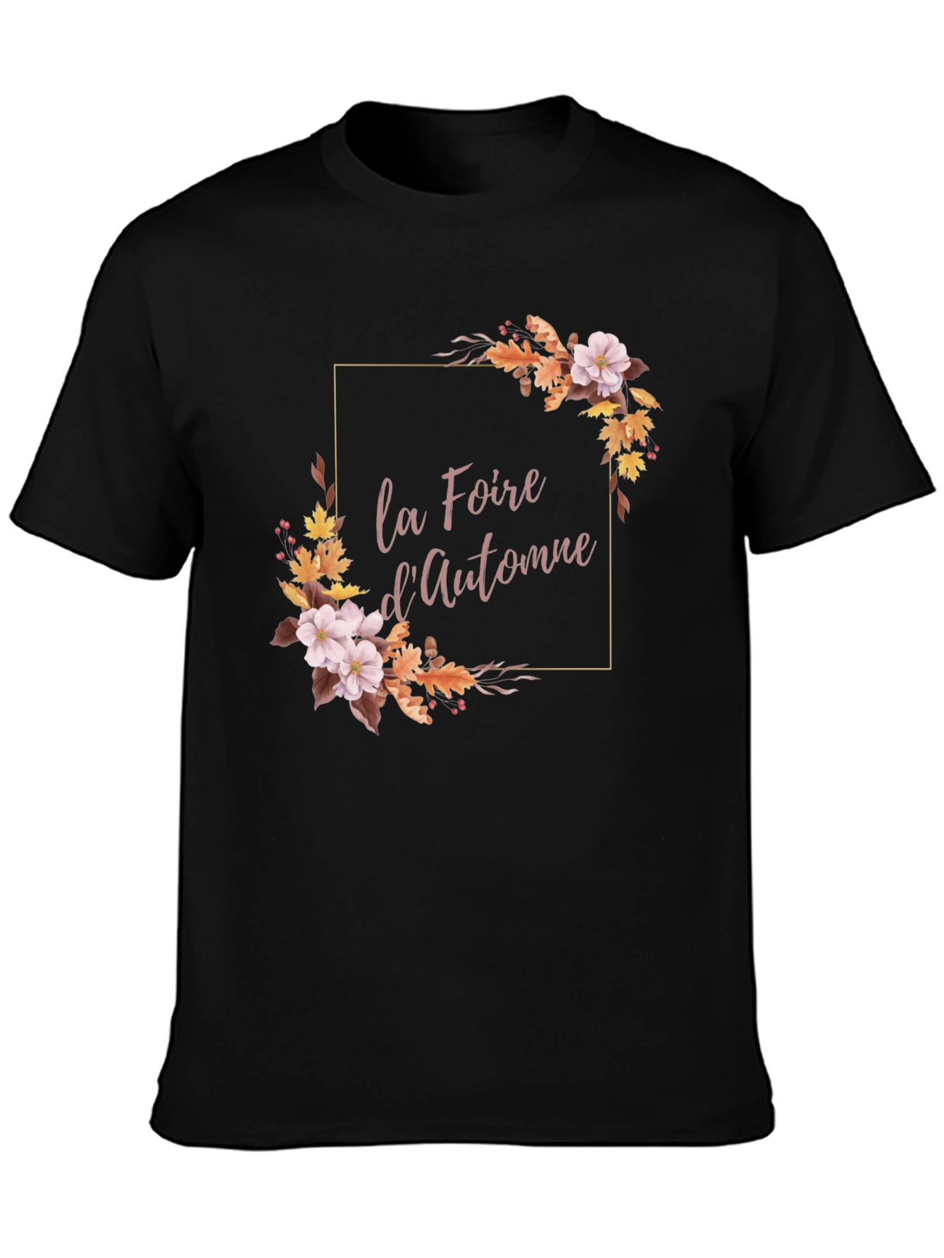 Autumn Fair T-Shirt - Floral Design