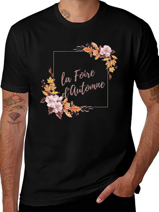 Autumn Fair T-Shirt - Floral Design